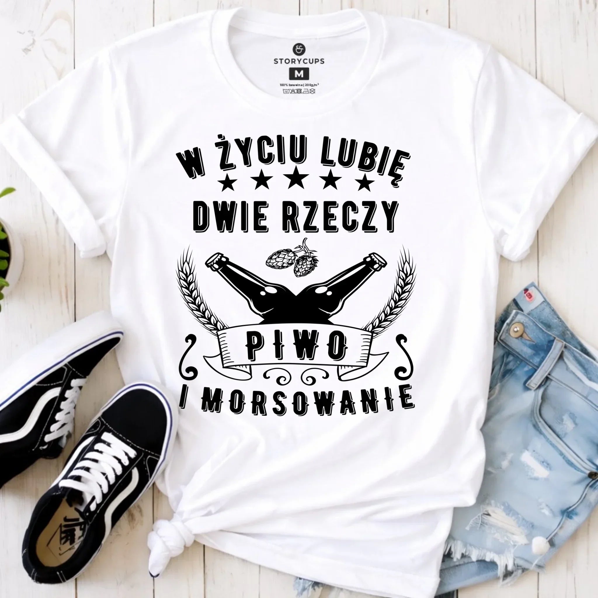 Koszulka damska - prezent dla morsa - Piwo i morsowanie - Mors HM09 - StoryCups.pl