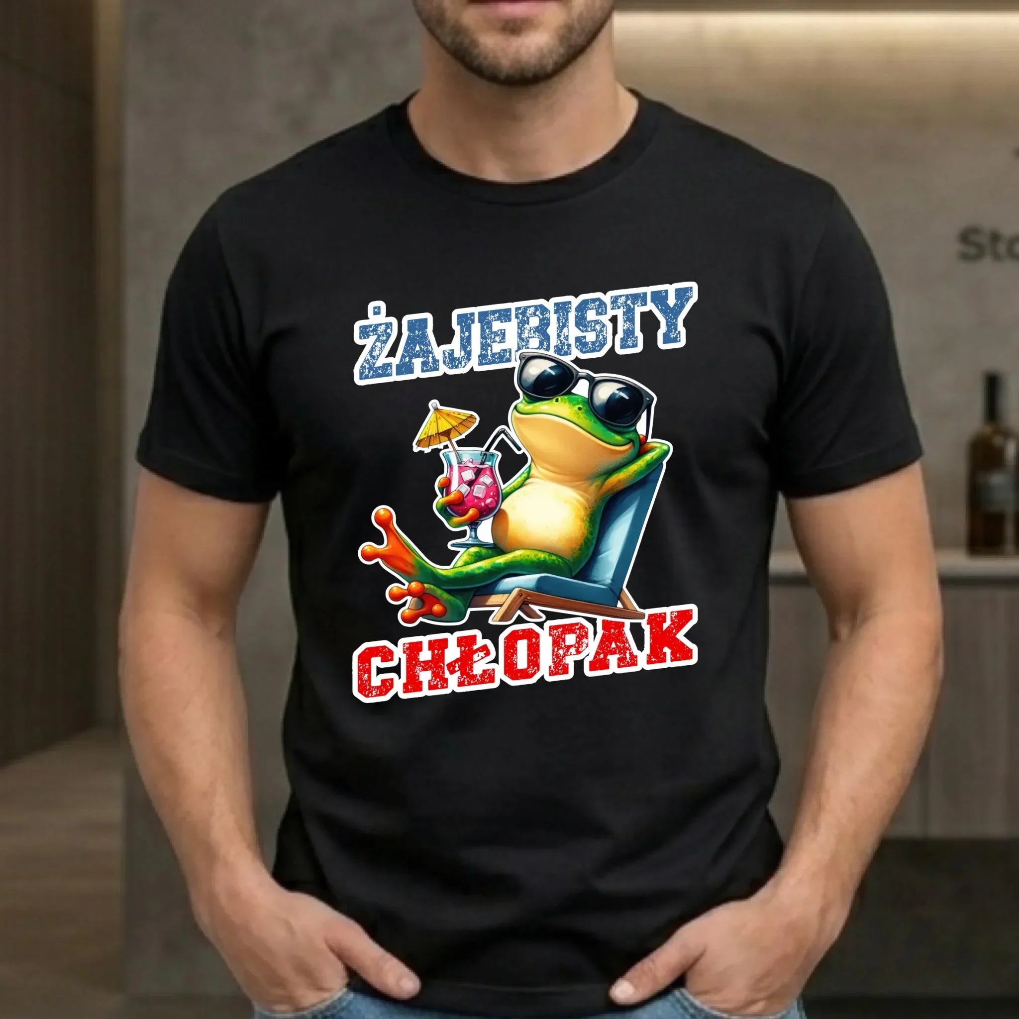 Koszulka męska - Żajebisty chłopak - prezent na Dzień Chłopaka DCH19 - StoryCups.pl