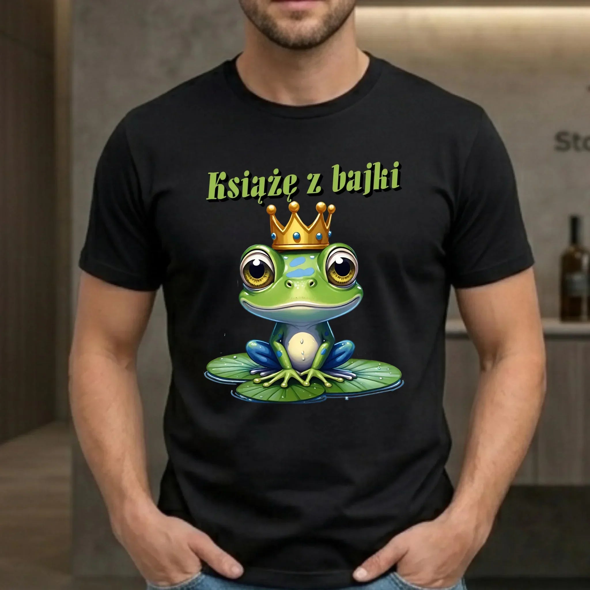 Koszulka męska - Książę z bajki - prezent dla chłopaka męża narzeczonego DCH09 - StoryCups.pl