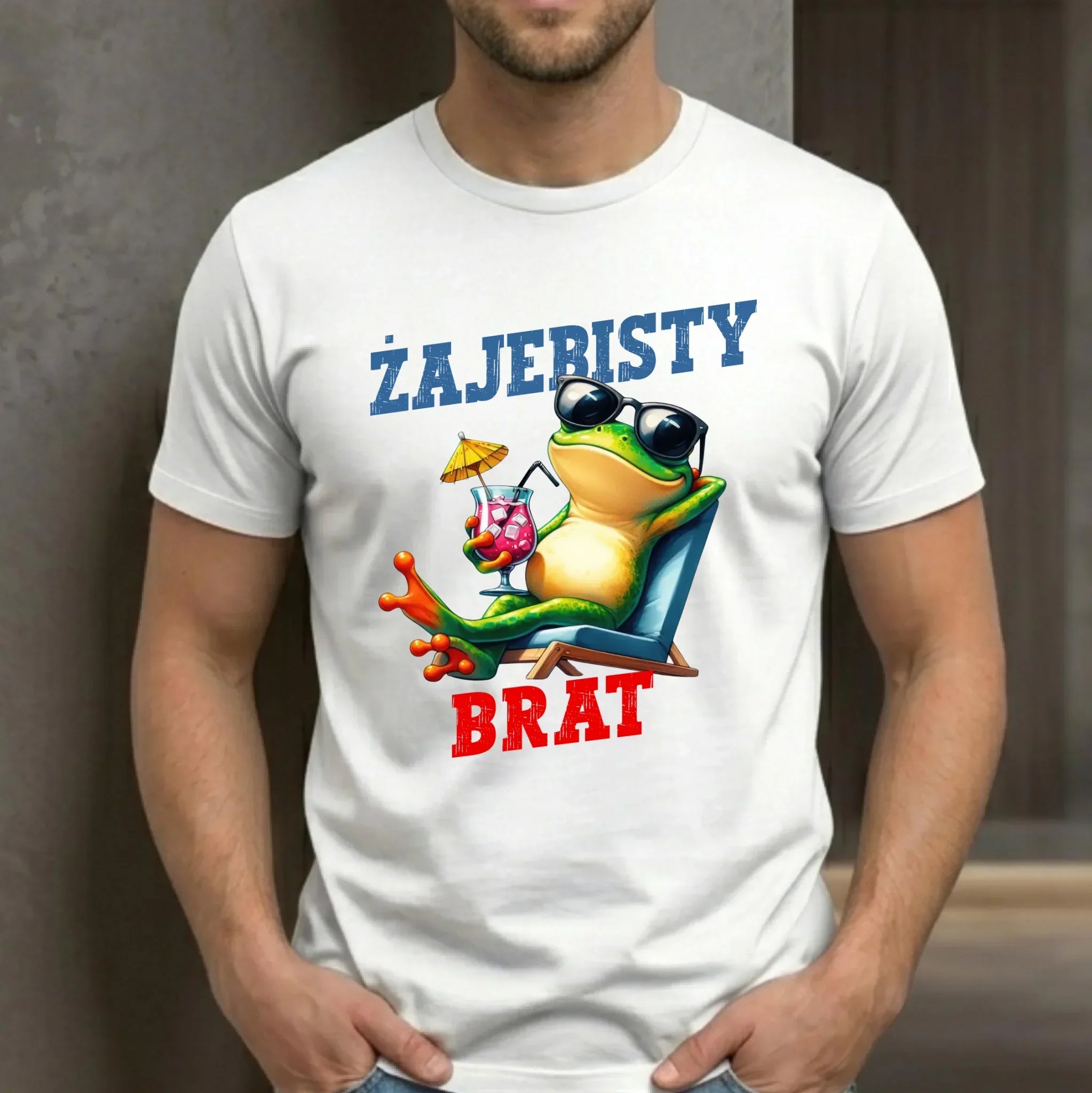 Koszulka męska dla brata - Żajebisty Brat DB01 - StoryCups.pl