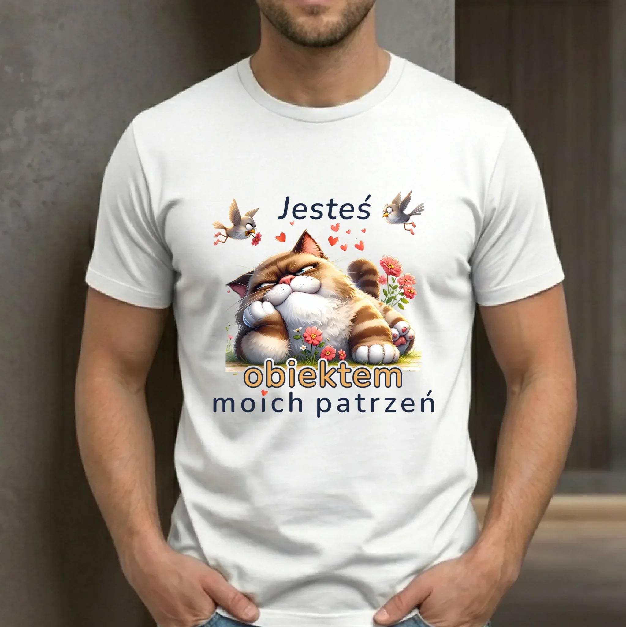 Koszulka męska - Jesteś obiektem moich patrzeń W68 - StoryCups.pl