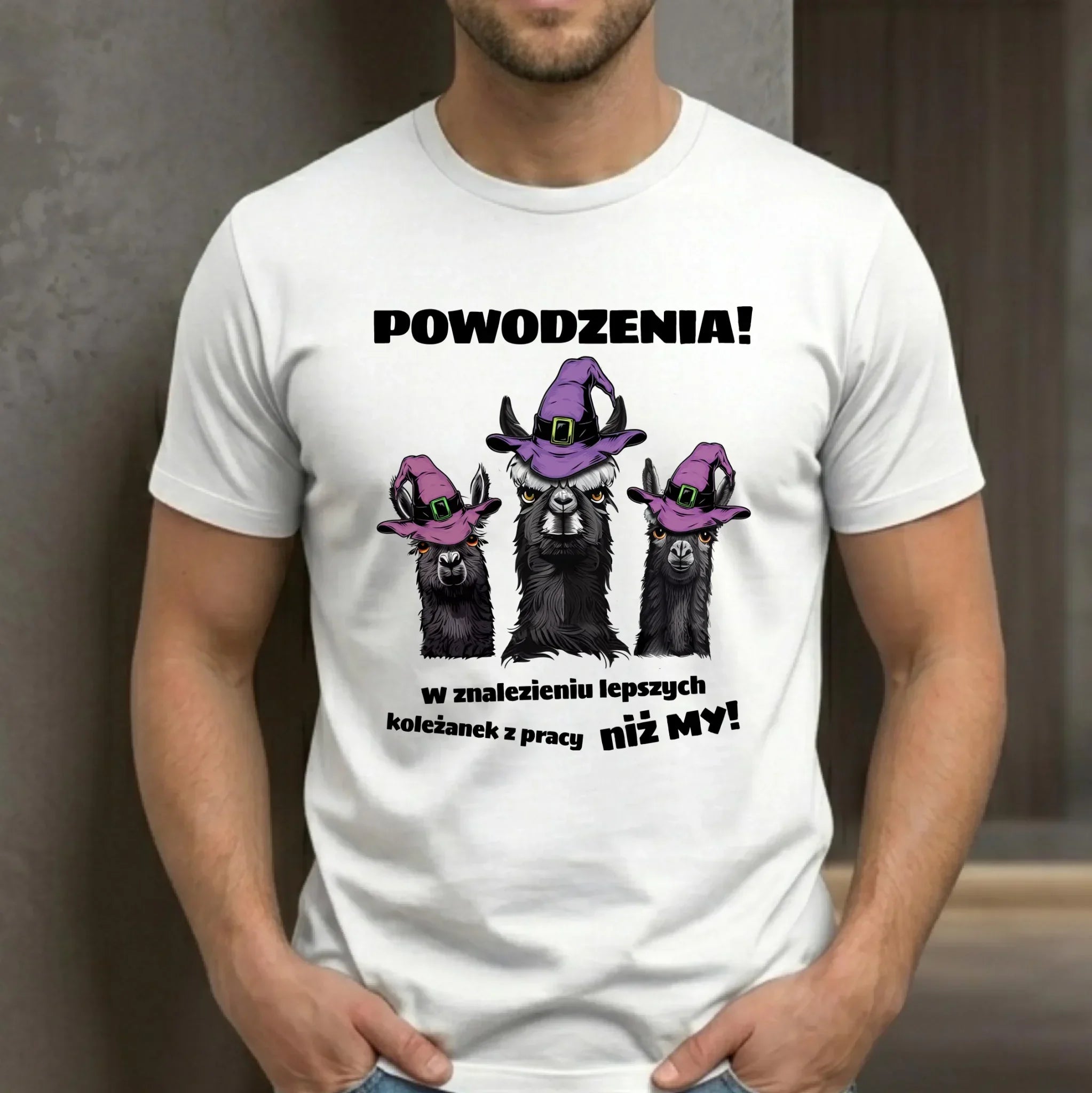 Koszulka męska na odejście z pracy - Powodzenia w znalezieniu lepszych koleżanek OP07 - StoryCups.pl