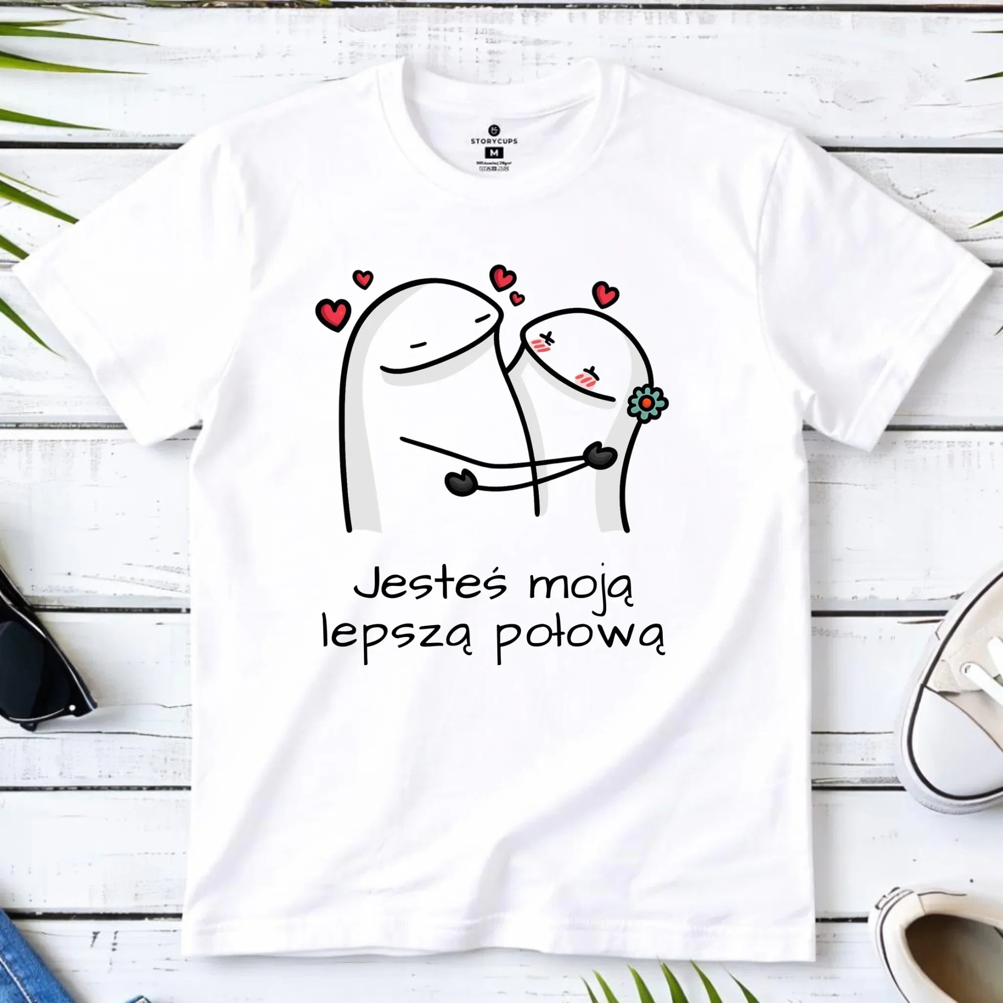 Koszulka męska - Jesteś moją lepszą połową W87 - StoryCups.pl