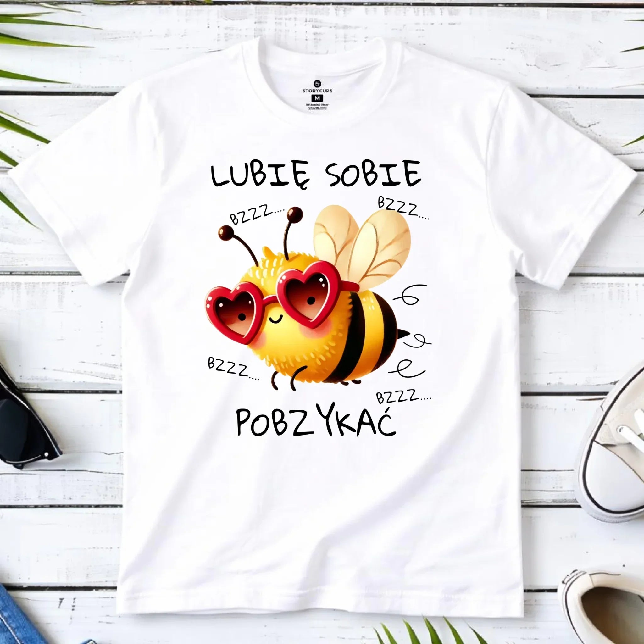 Koszulka męska - Lubię sobie pobzykać W51 - StoryCups.pl