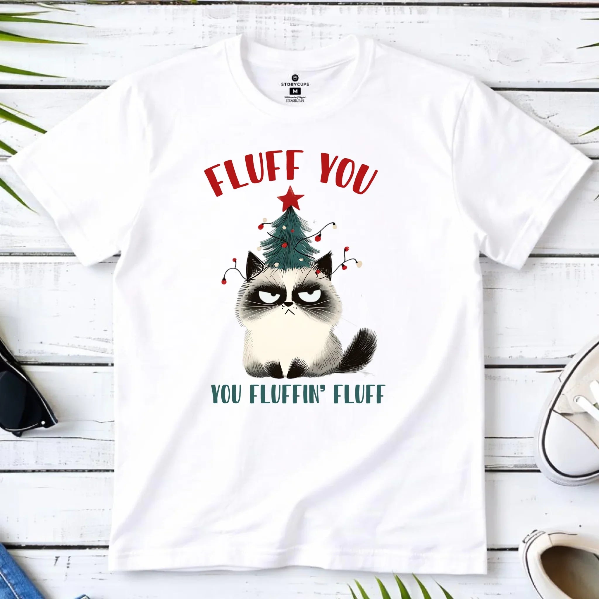 Koszulka męska świąteczna - Fluff You BN10 - StoryCups.pl