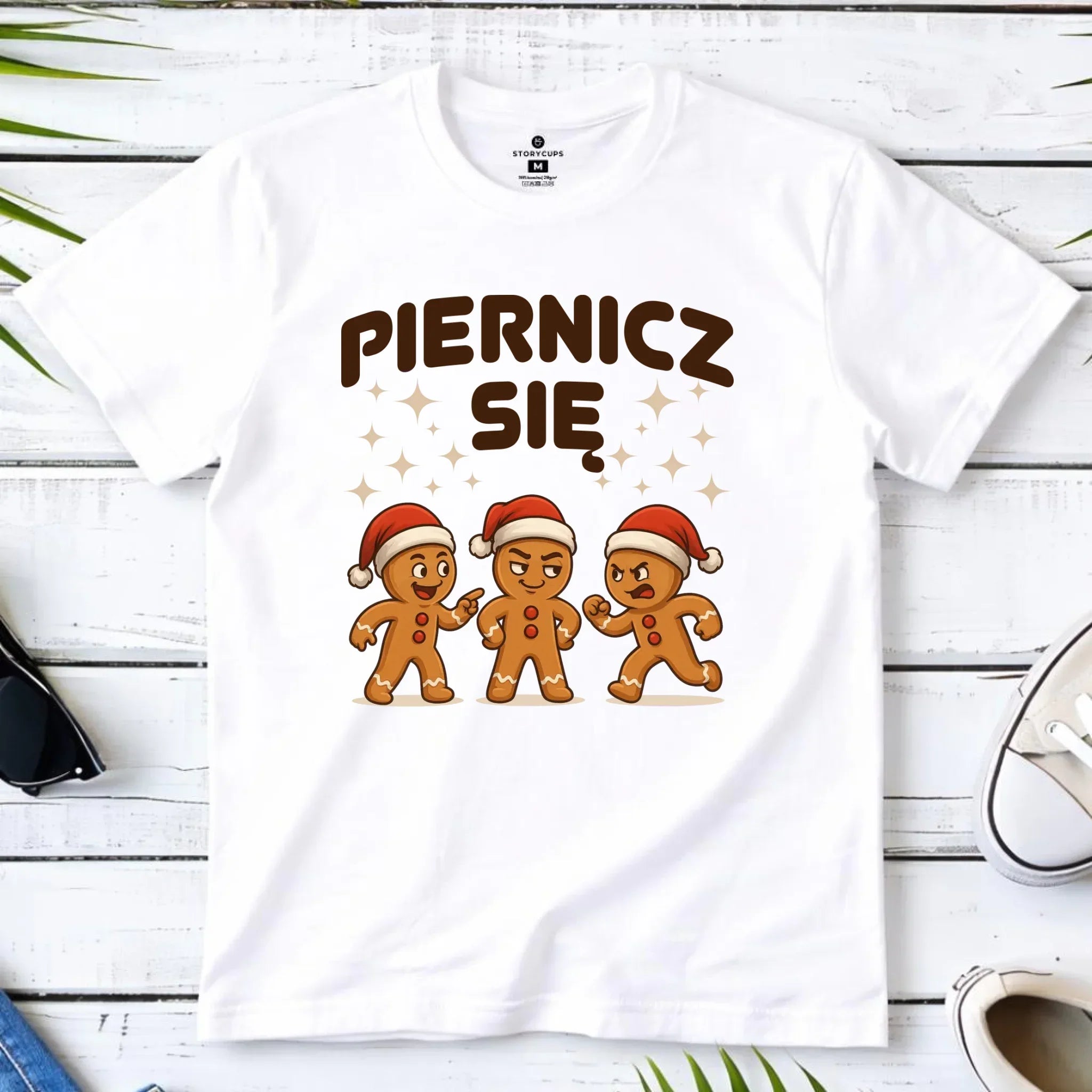 Koszulka męska świąteczna - Piernicz się BN149 - StoryCups.pl