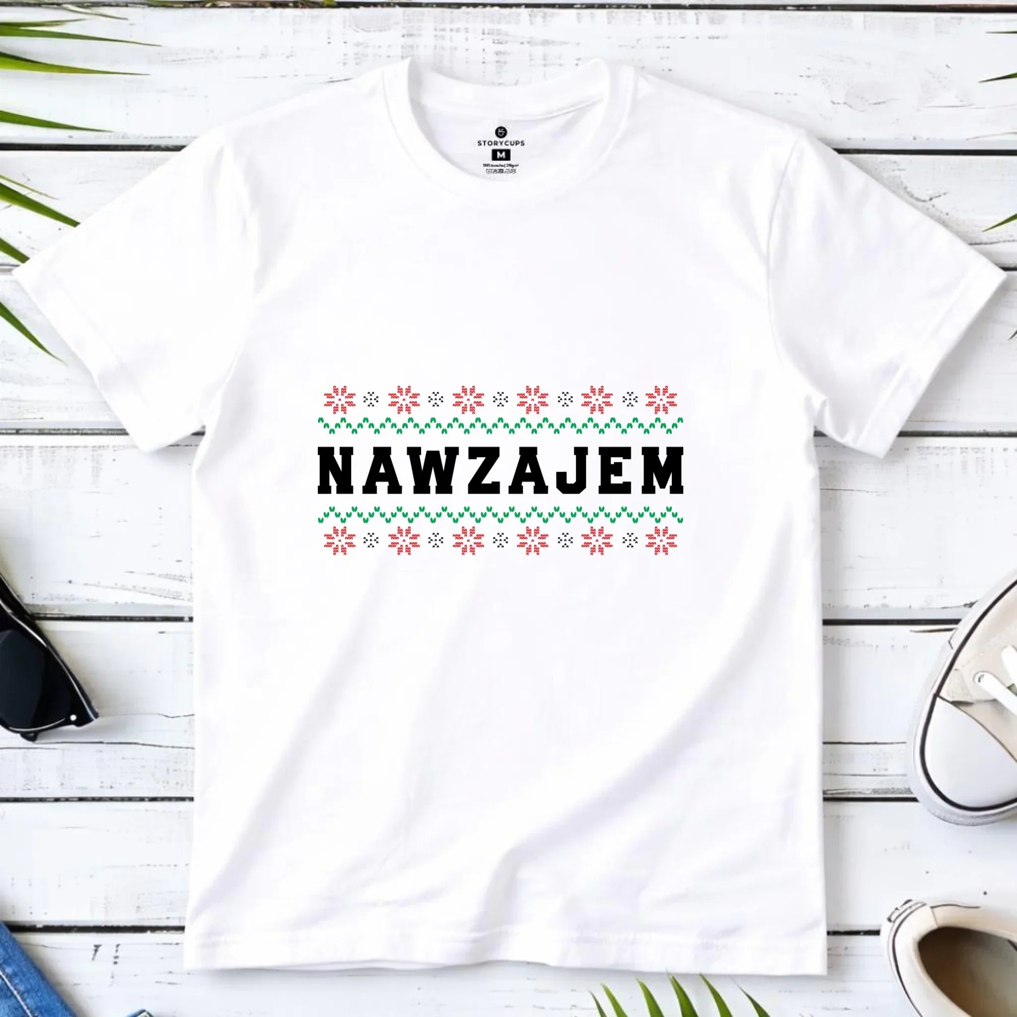 Koszulka męska świąteczna - Nawzajem BN150 - StoryCups.pl