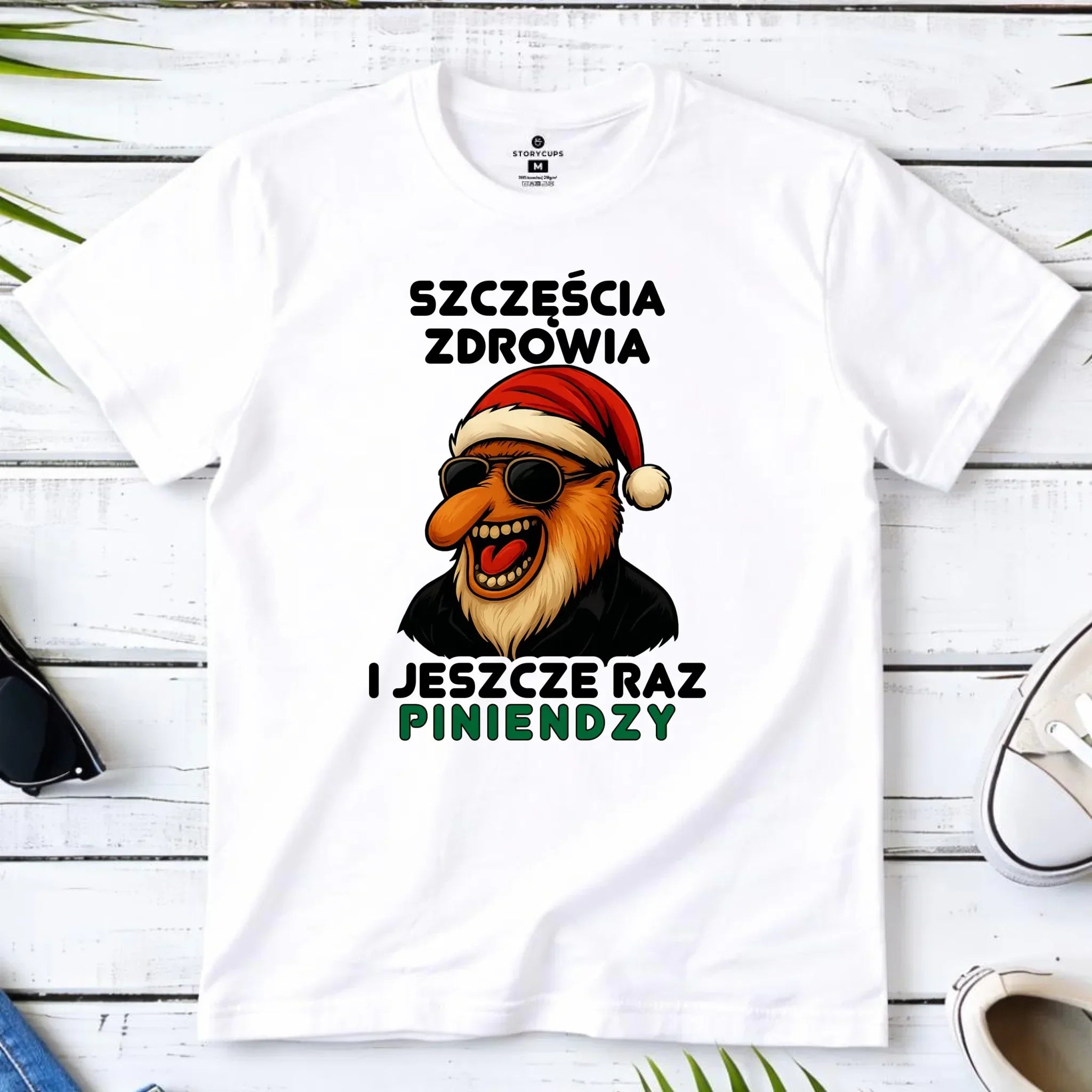 Koszulka męska świąteczna - Janusz Nosacz - I jeszcze raz piniendzy BN111 - StoryCups.pl
