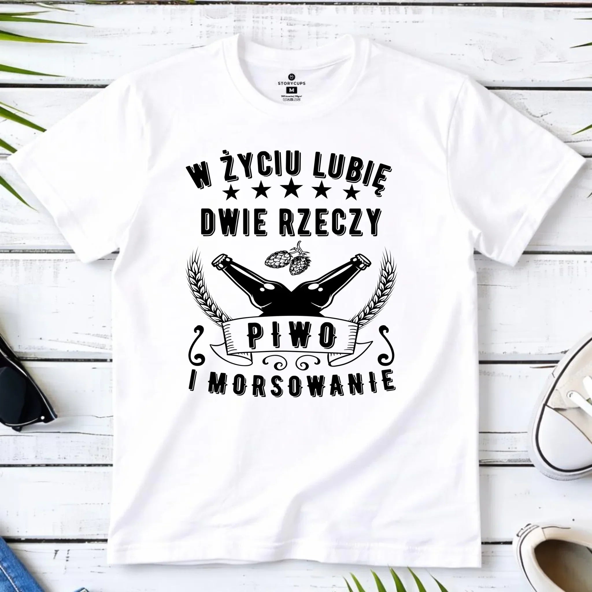 Koszulka męska - prezent dla morsa - Piwo i morsowanie - Mors HM09 - StoryCups.pl