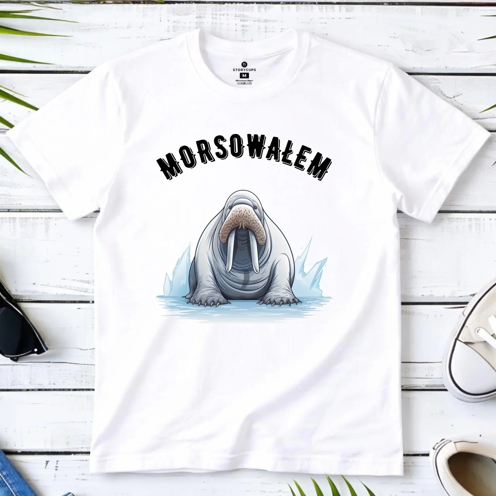 Koszulka męska dla morsa - Morsowałem HM01 - StoryCups.pl