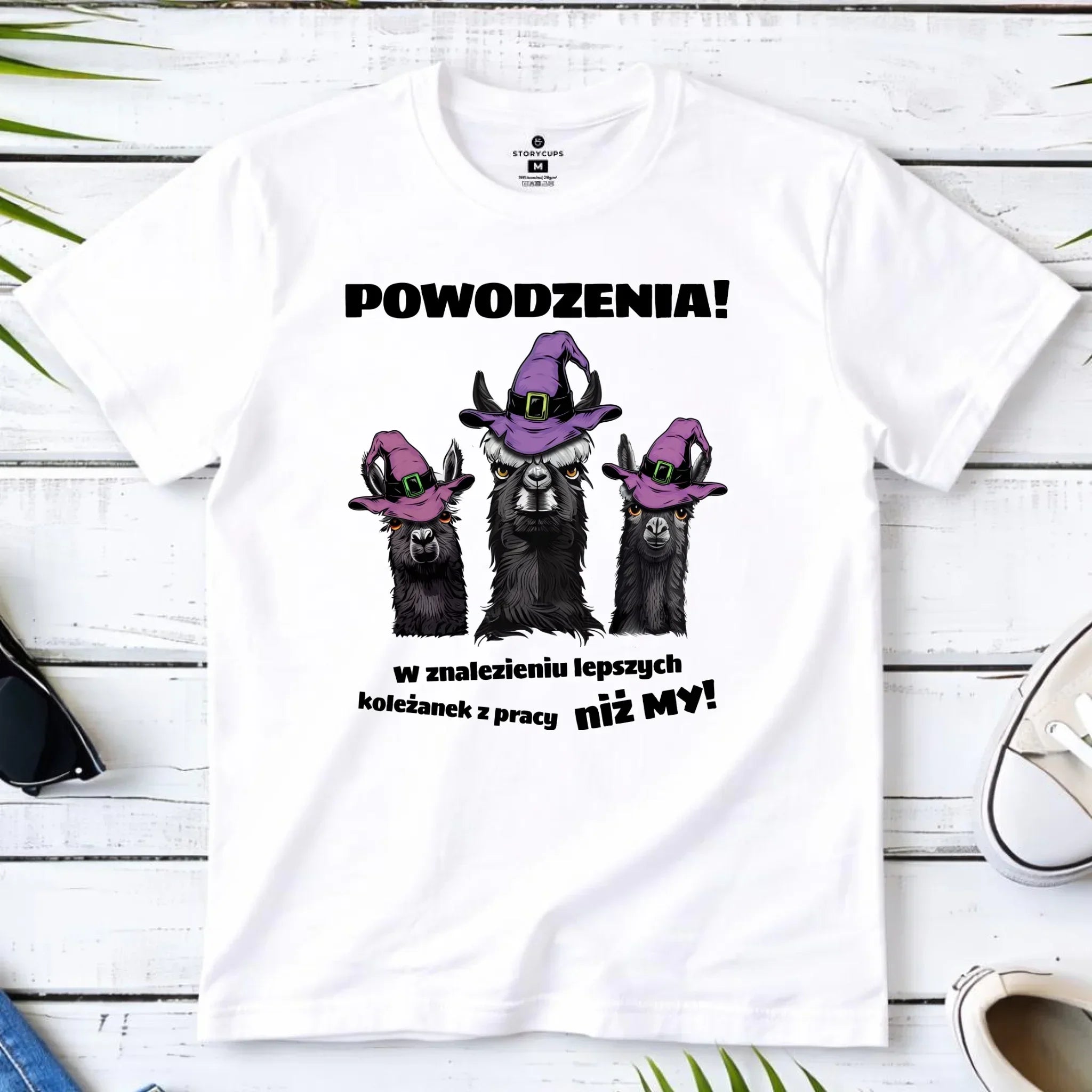 Koszulka męska na odejście z pracy - Powodzenia w znalezieniu lepszych koleżanek OP07 - StoryCups.pl