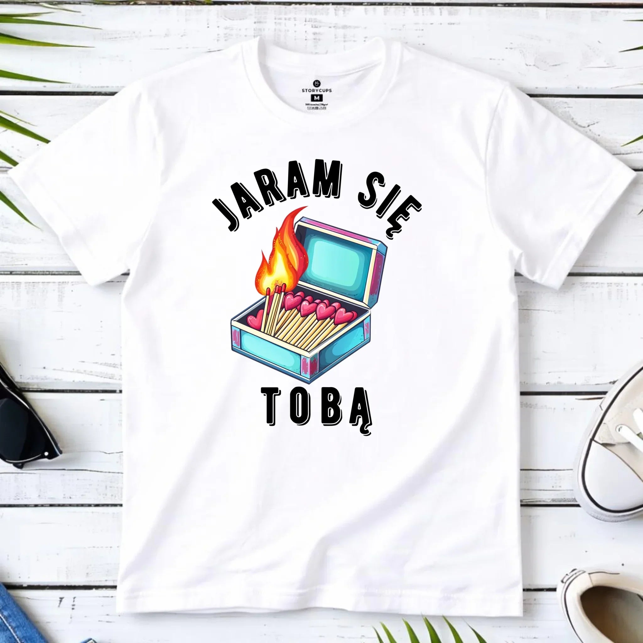 Koszulka męska - Jaram się Tobą W39 - StoryCups.pl