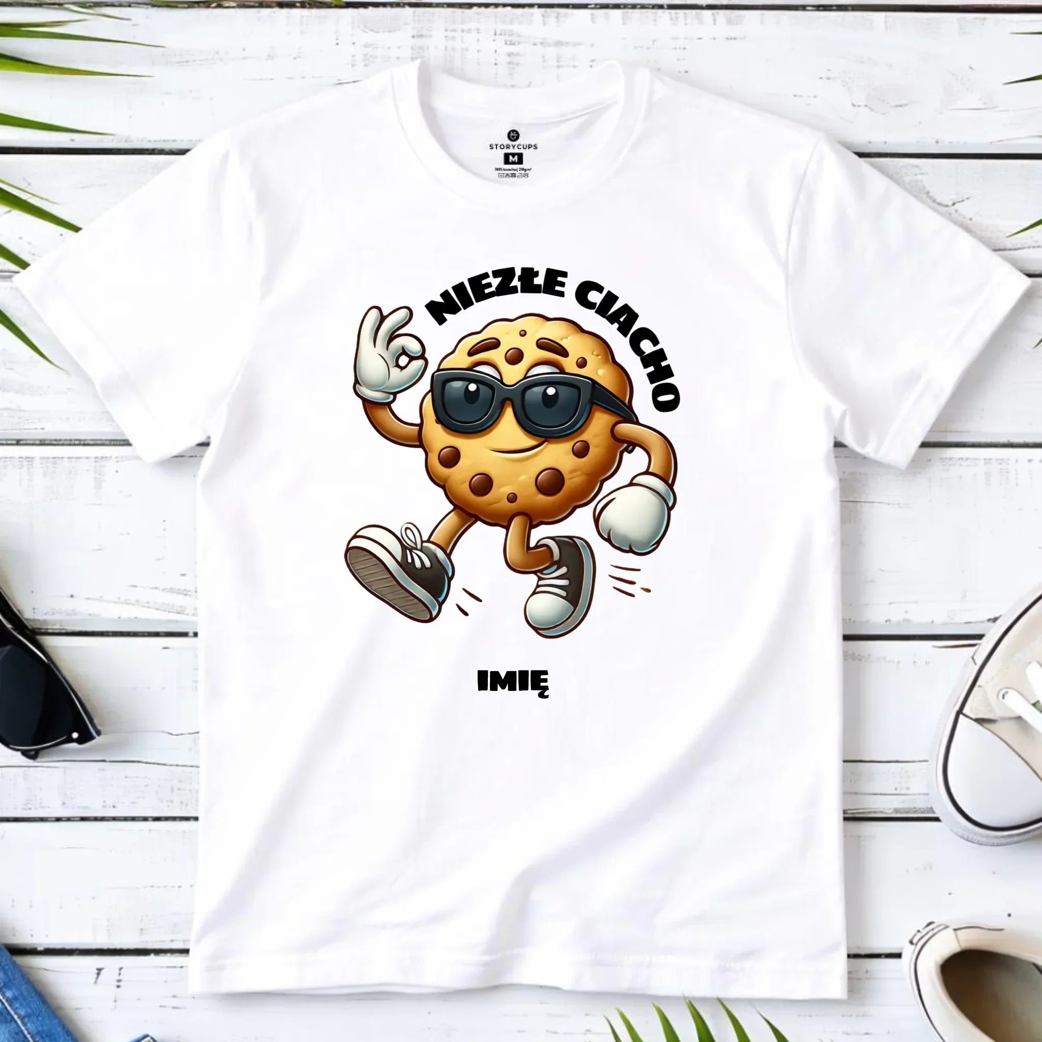 Koszulka męska - Niezłe ciacho - personalizowana DCH31 - StoryCups.pl