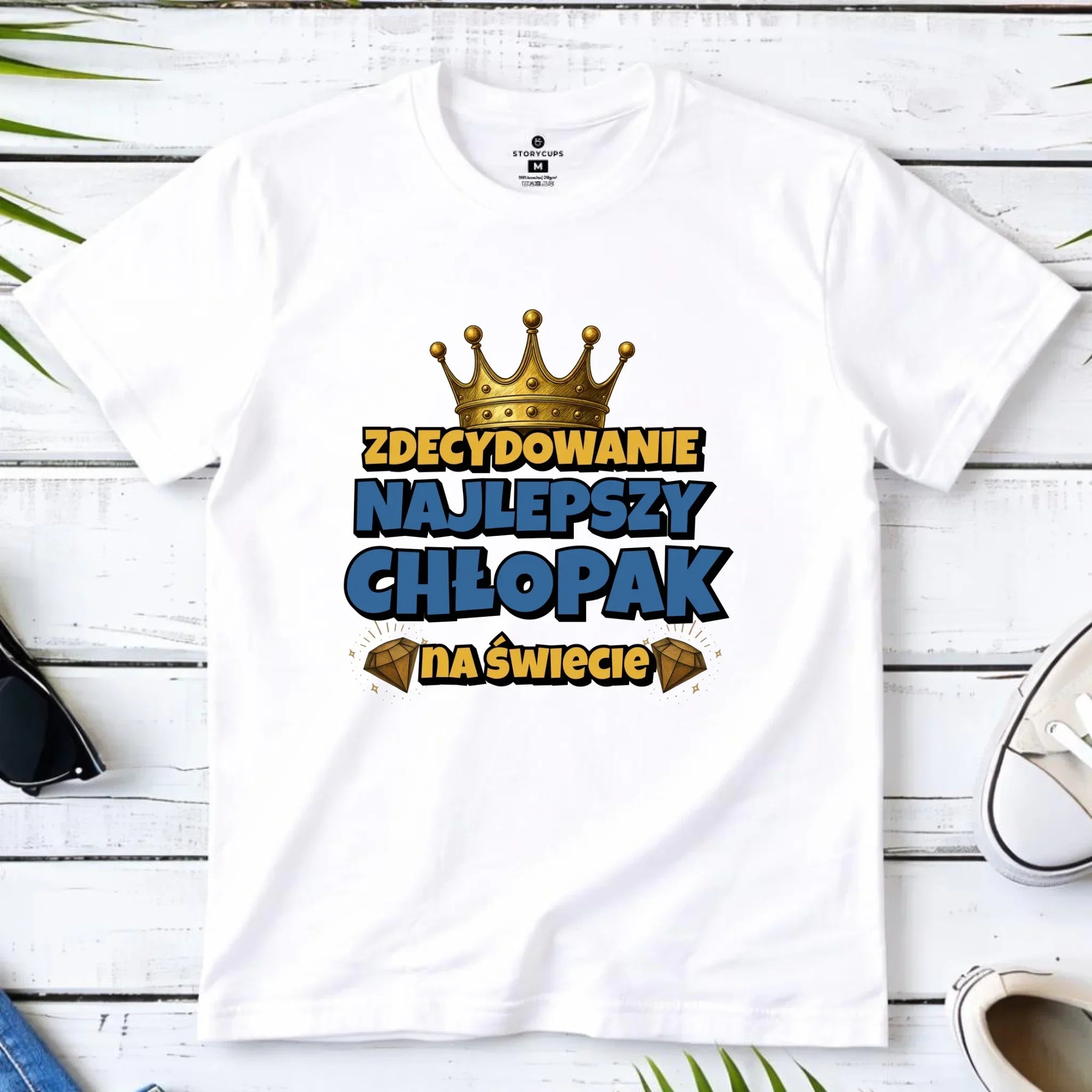 Zdecydowanie najlepszy chłopak na świecie | Koszulka męska dla chłopaka DCH21 - StoryCups.pl