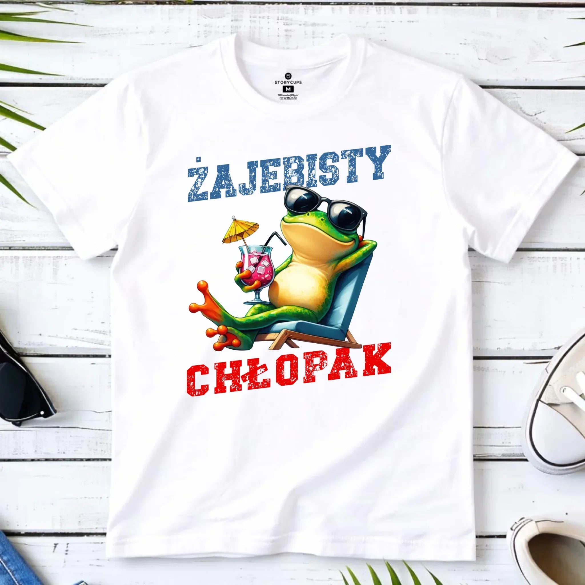 Koszulka męska - Żajebisty chłopak - prezent na Dzień Chłopaka DCH19 - StoryCups.pl