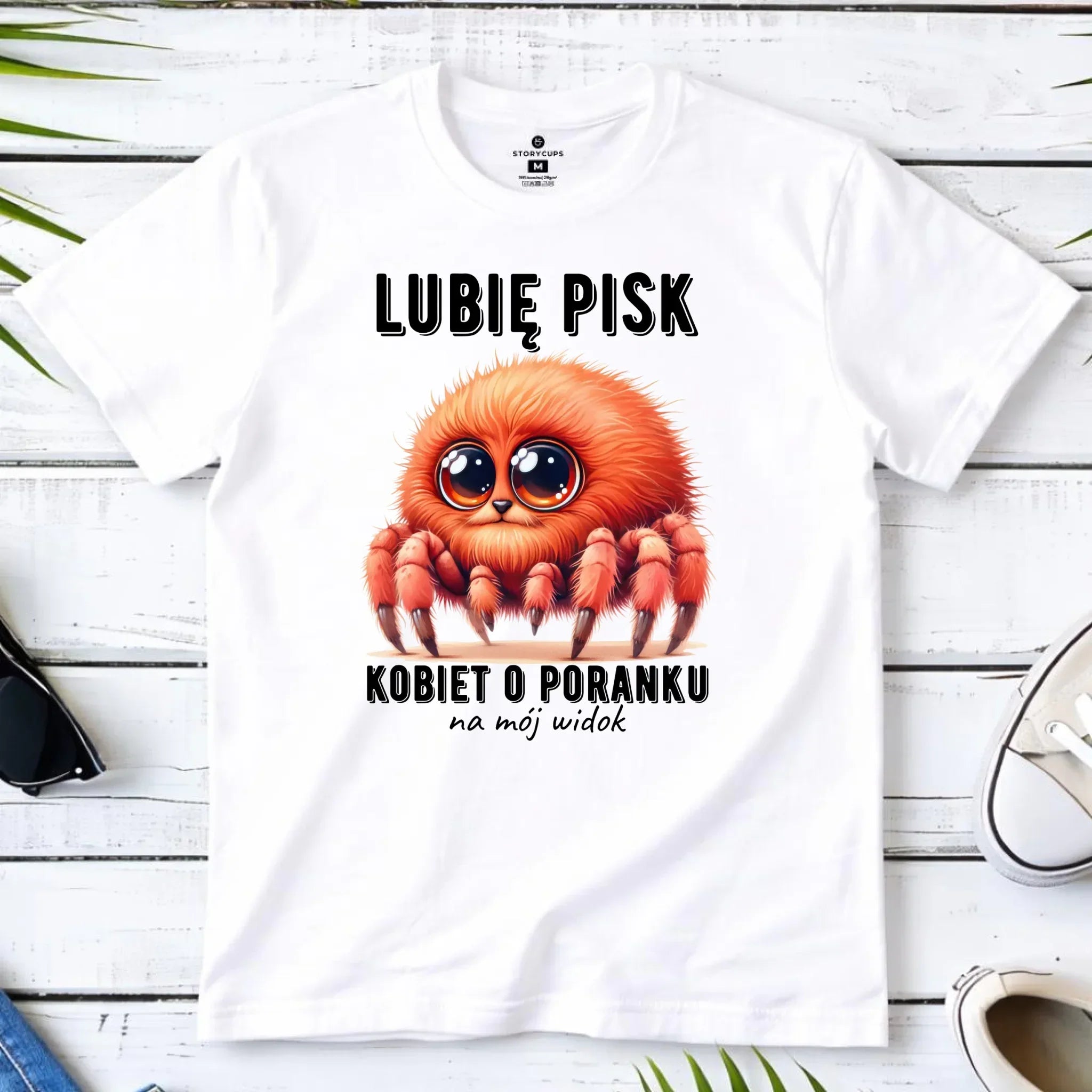 Koszulka męska - prezent dla chłopaka - Lubię pisk kobiet DCH14 - StoryCups.pl