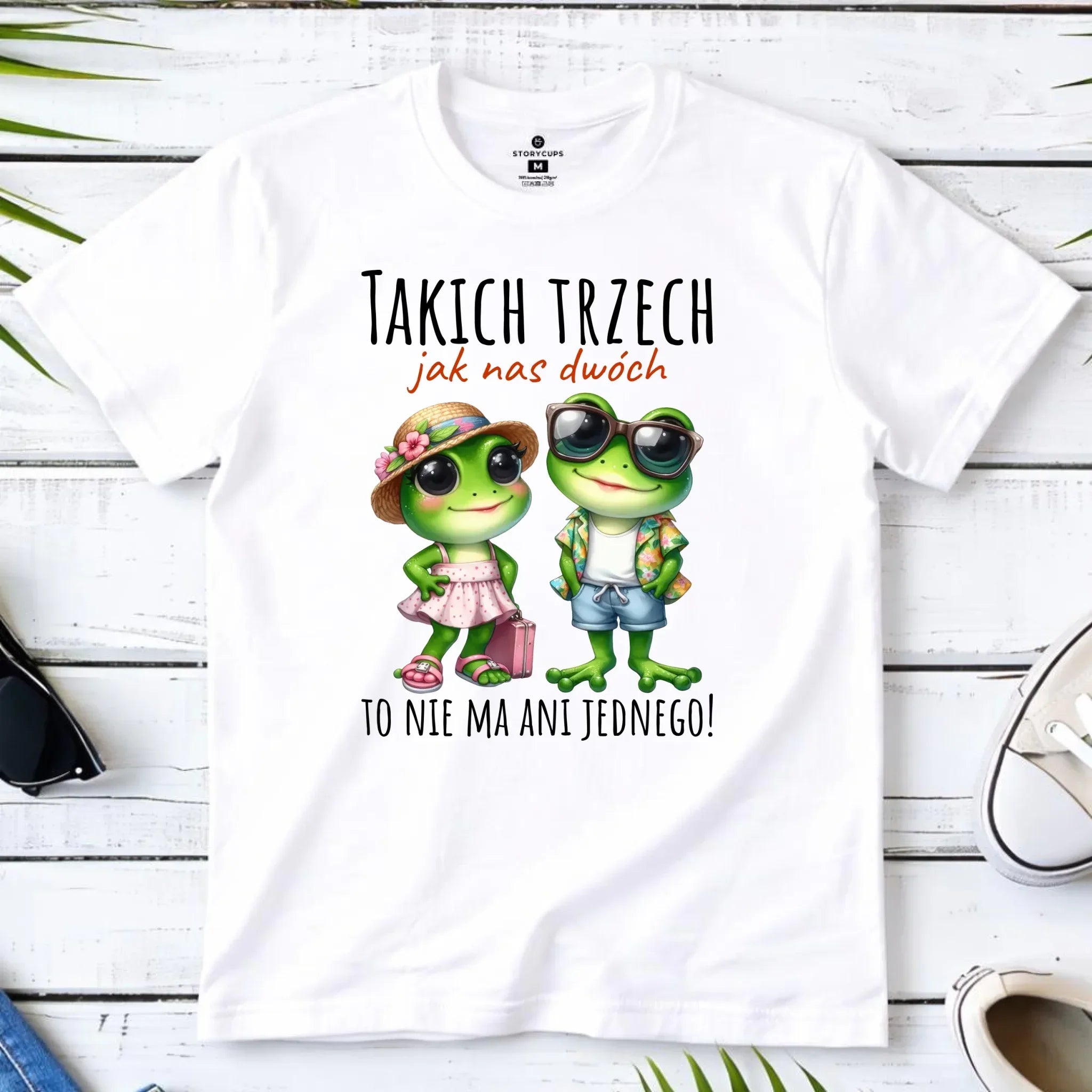 Koszulka męska - Żabki Takich trzech jak nas dwóch DCH11 - StoryCups.pl