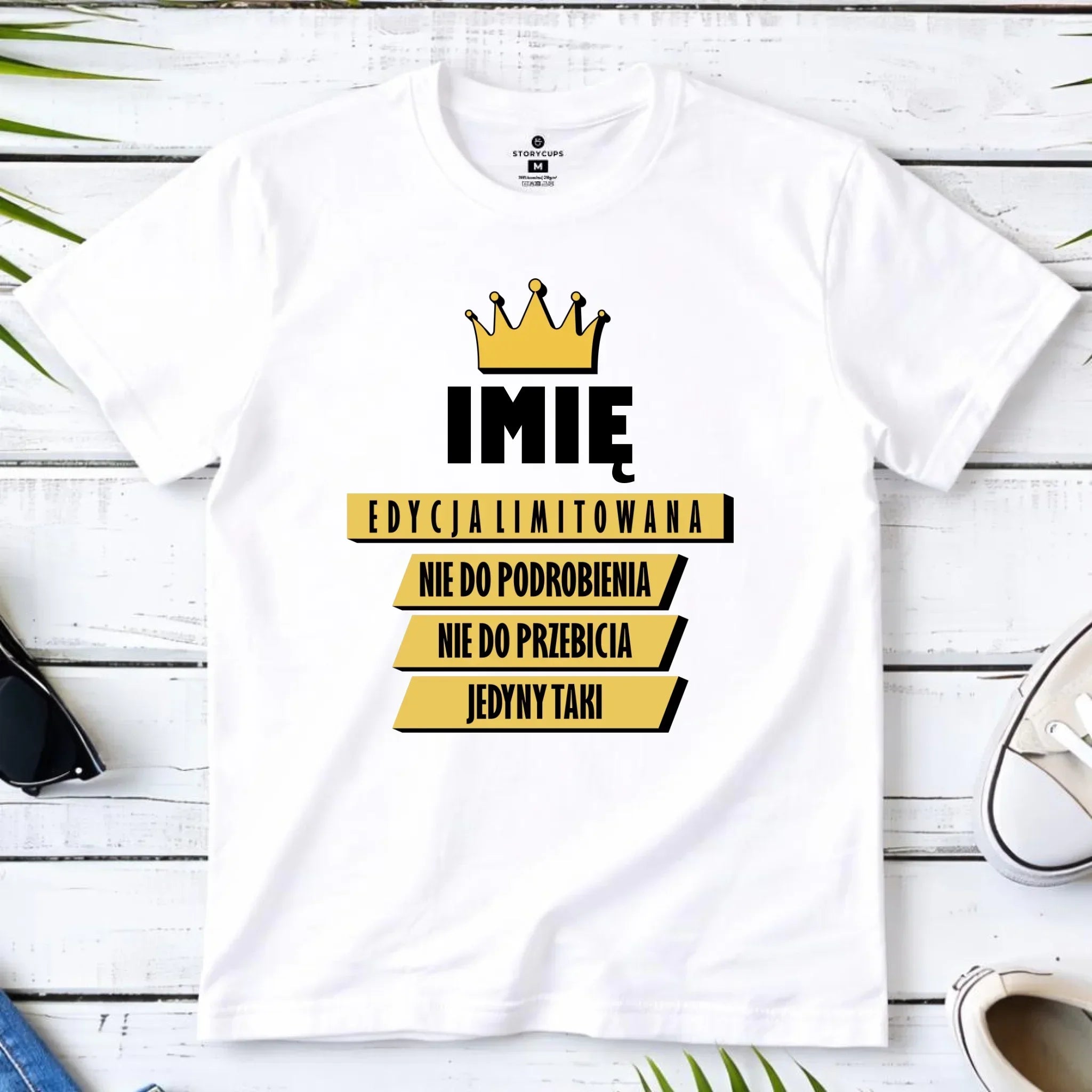 Koszulka męska - Edycja Limitowana - prezent dla niego - personalizowana DCH03 - StoryCups.pl