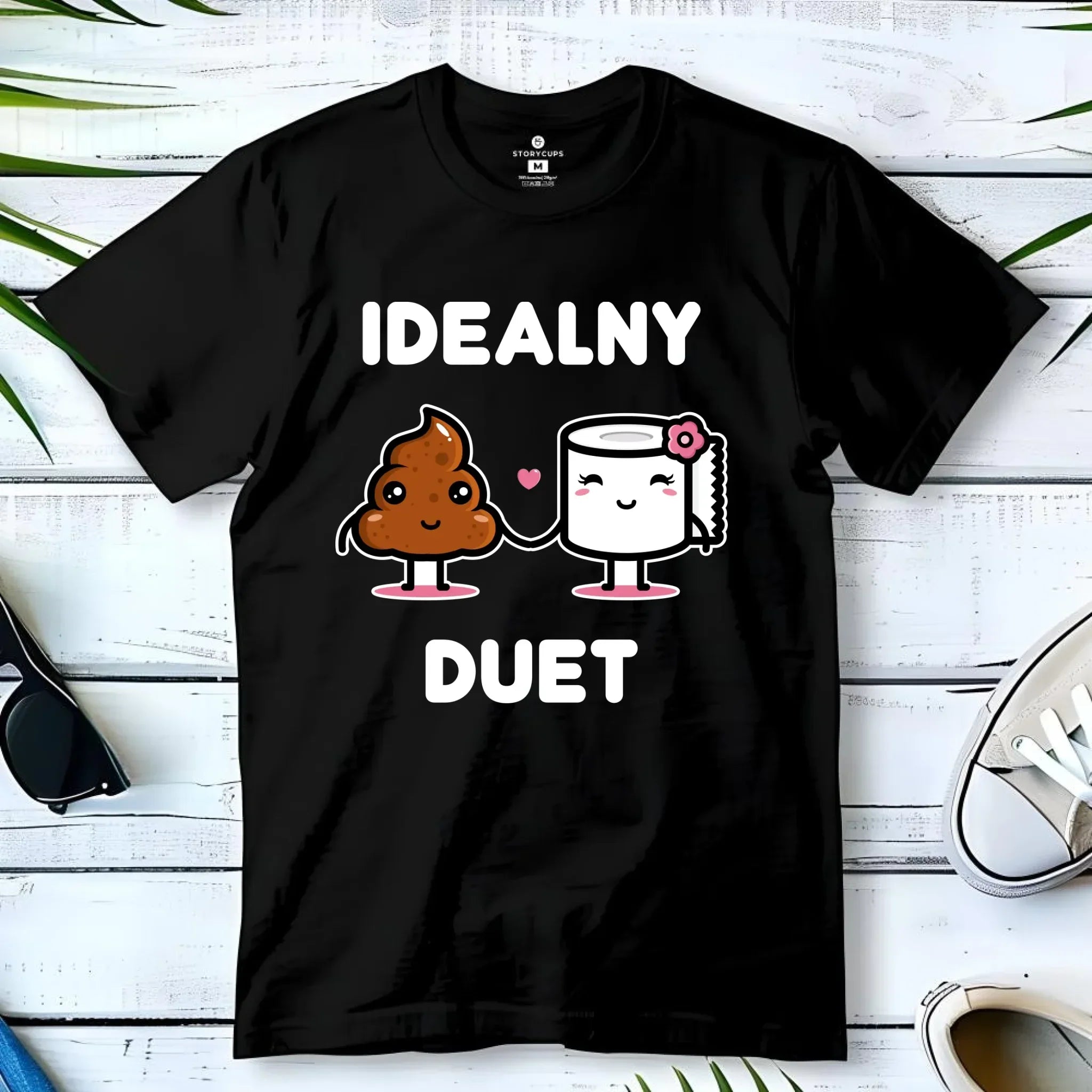 Koszulka męska - Idealny Duet W92 - StoryCups.pl