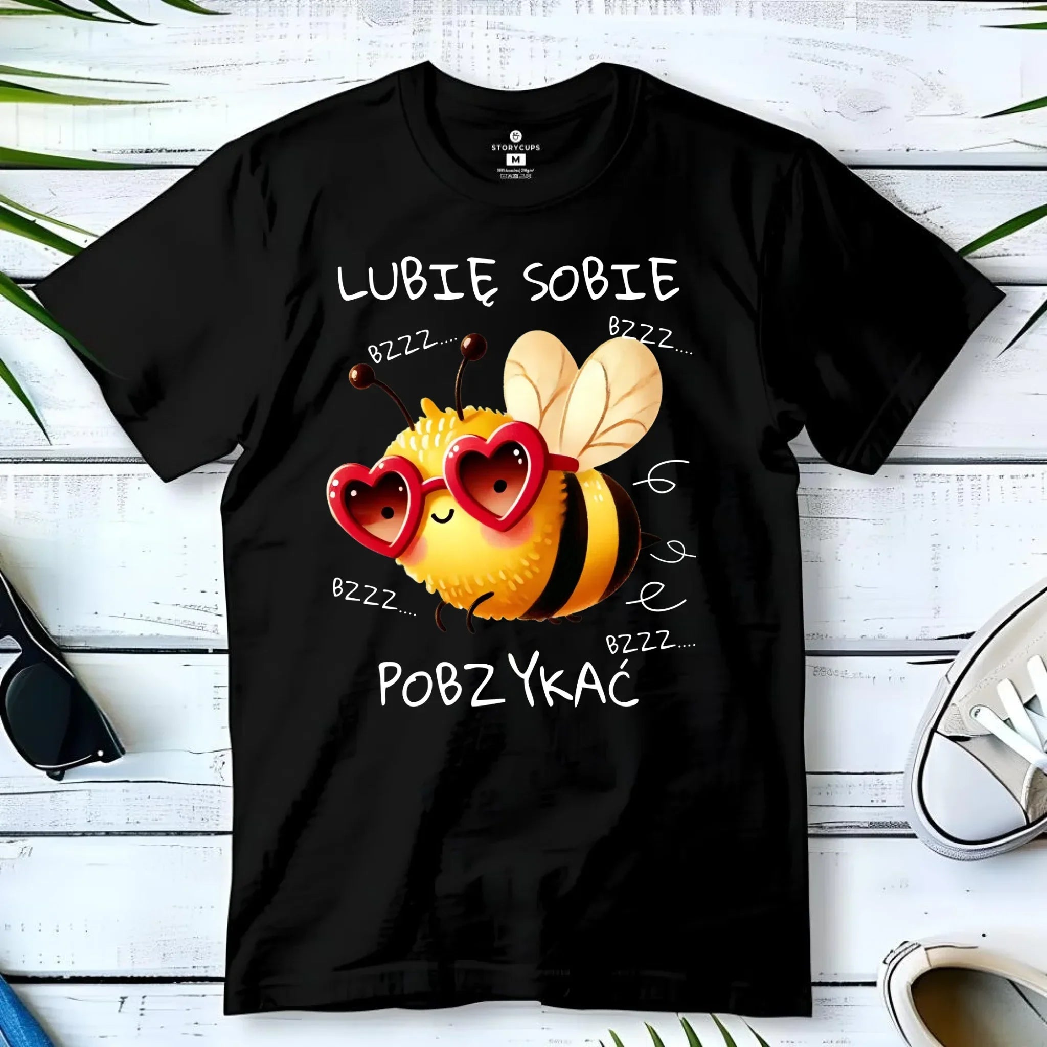 Koszulka męska - Lubię sobie pobzykać W51 - StoryCups.pl