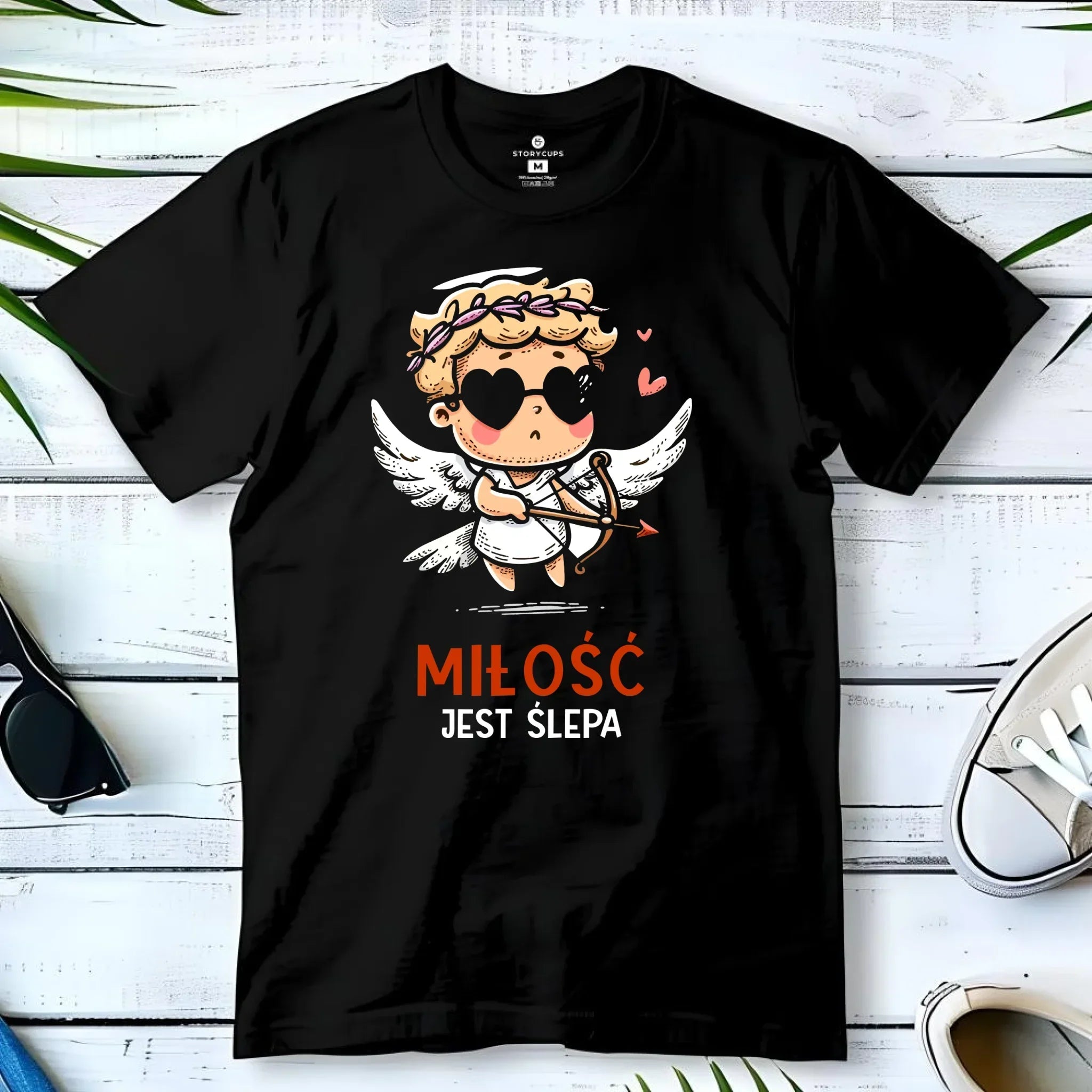 Koszulka męska - Miłość jest ślepa W48 - StoryCups.pl