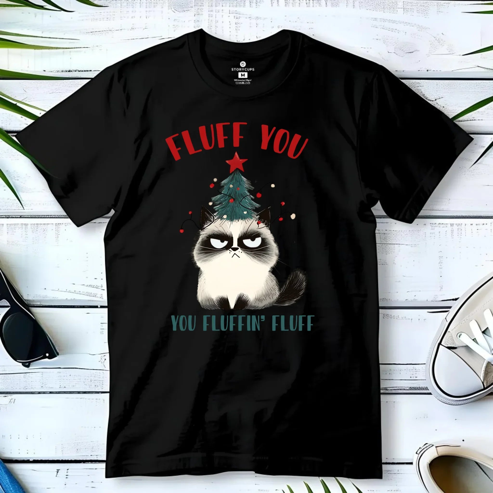 Koszulka męska świąteczna - Fluff You BN10 - StoryCups.pl