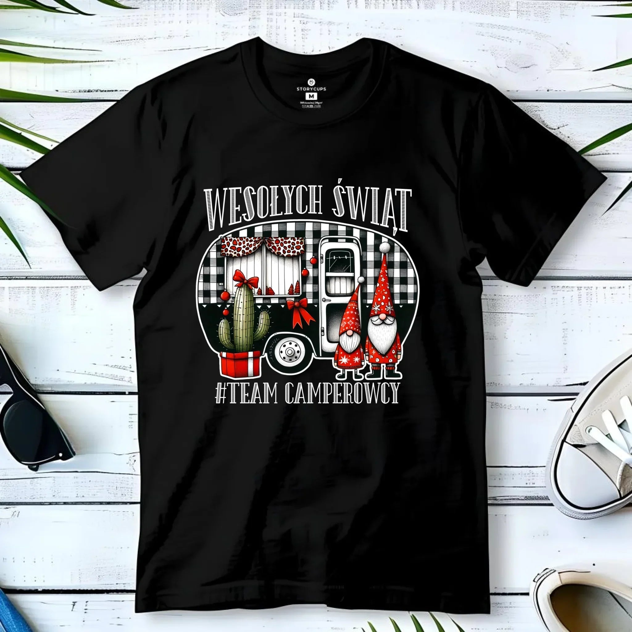 Koszulka męska świąteczna - Wesołych Świąt Team Camperowcy BN44 - StoryCups.pl
