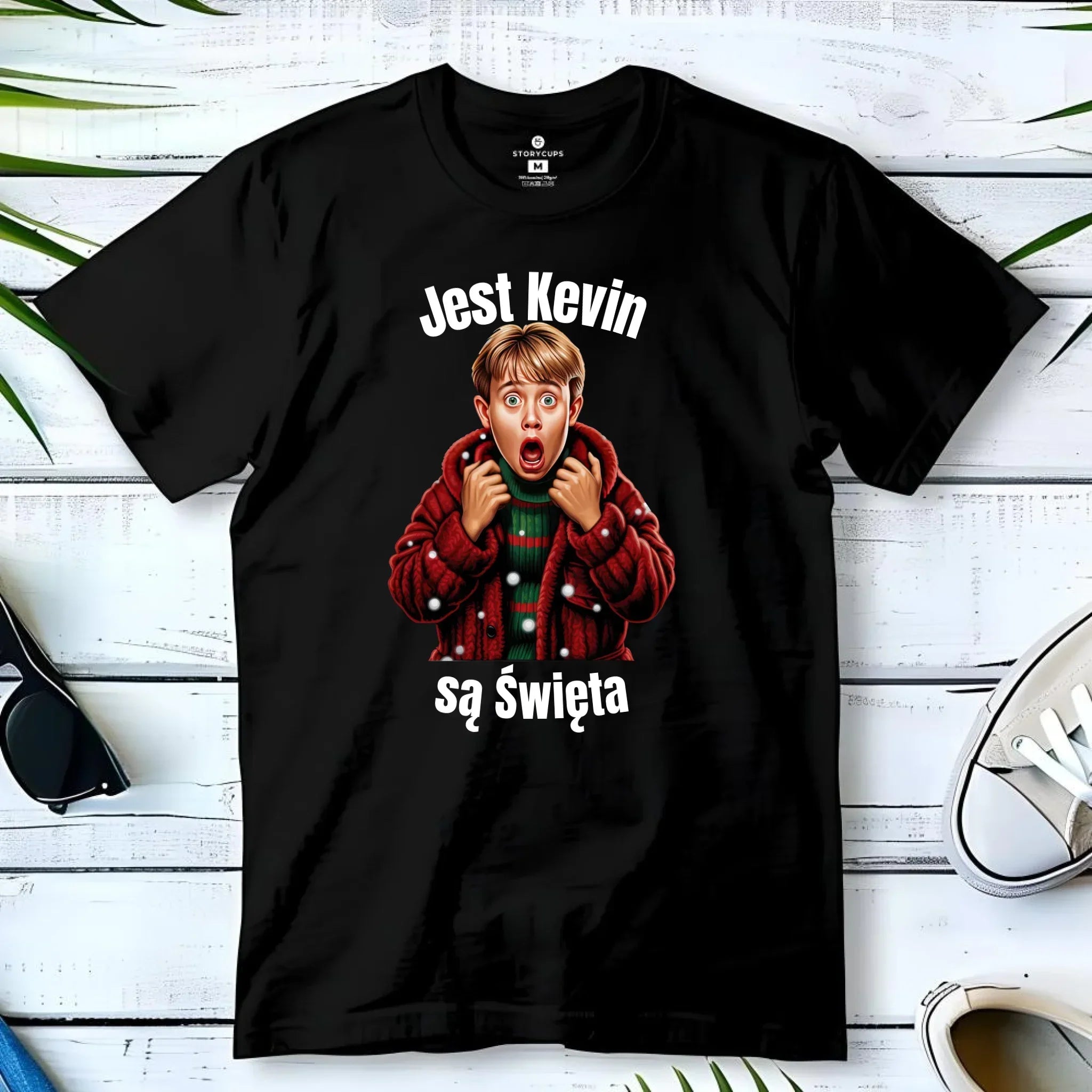 Koszulka męska świąteczna - Jest Kevin są święta BN27 - StoryCups.pl