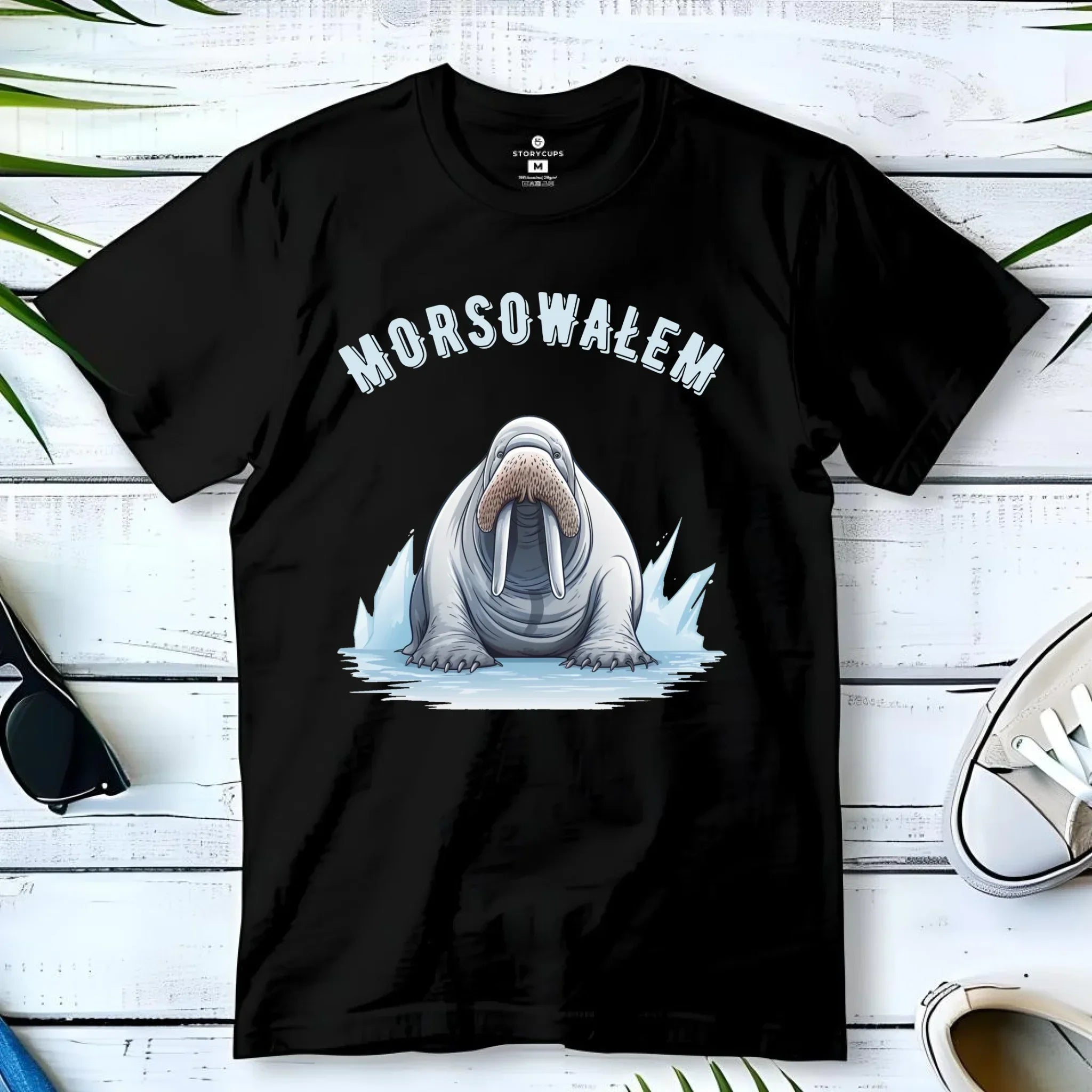 Koszulka męska dla morsa - Morsowałem HM01 - StoryCups.pl