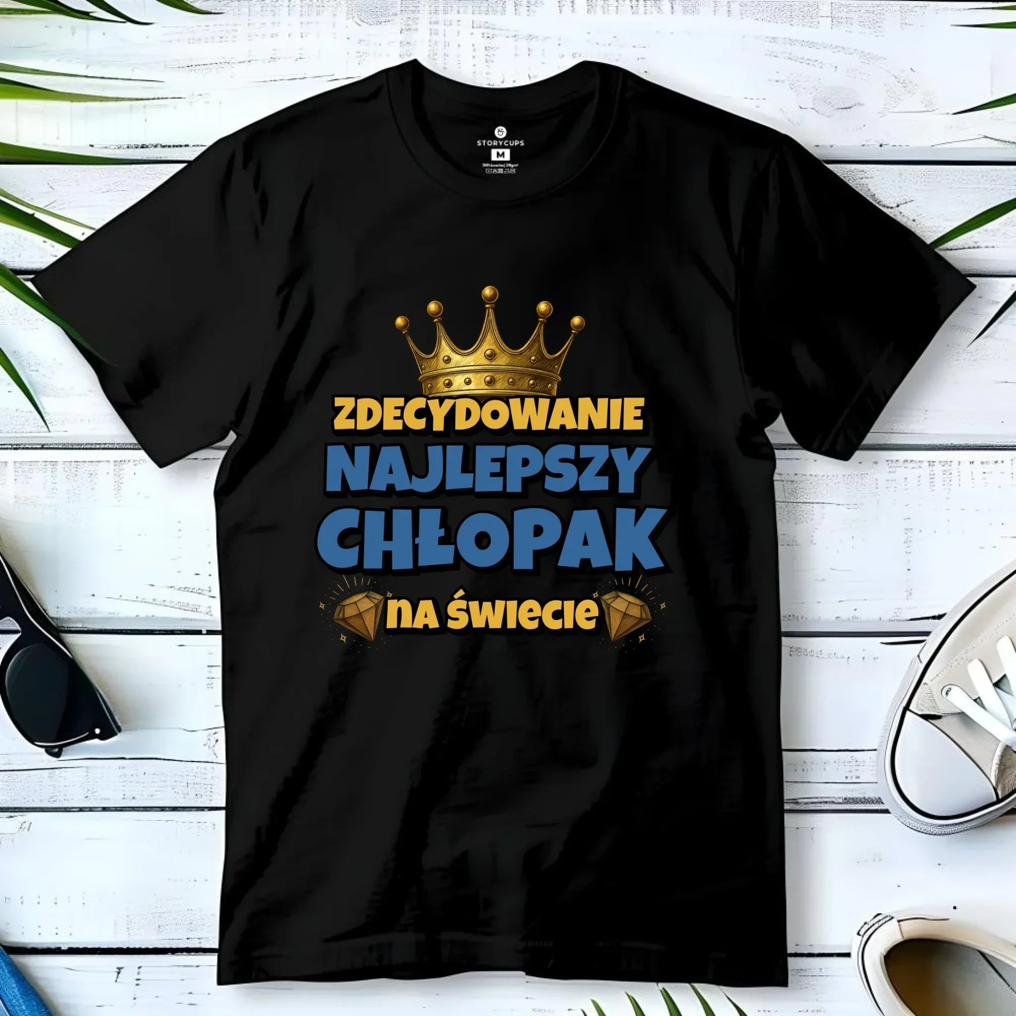 Zdecydowanie najlepszy chłopak na świecie | Koszulka męska dla chłopaka DCH21 - StoryCups.pl
