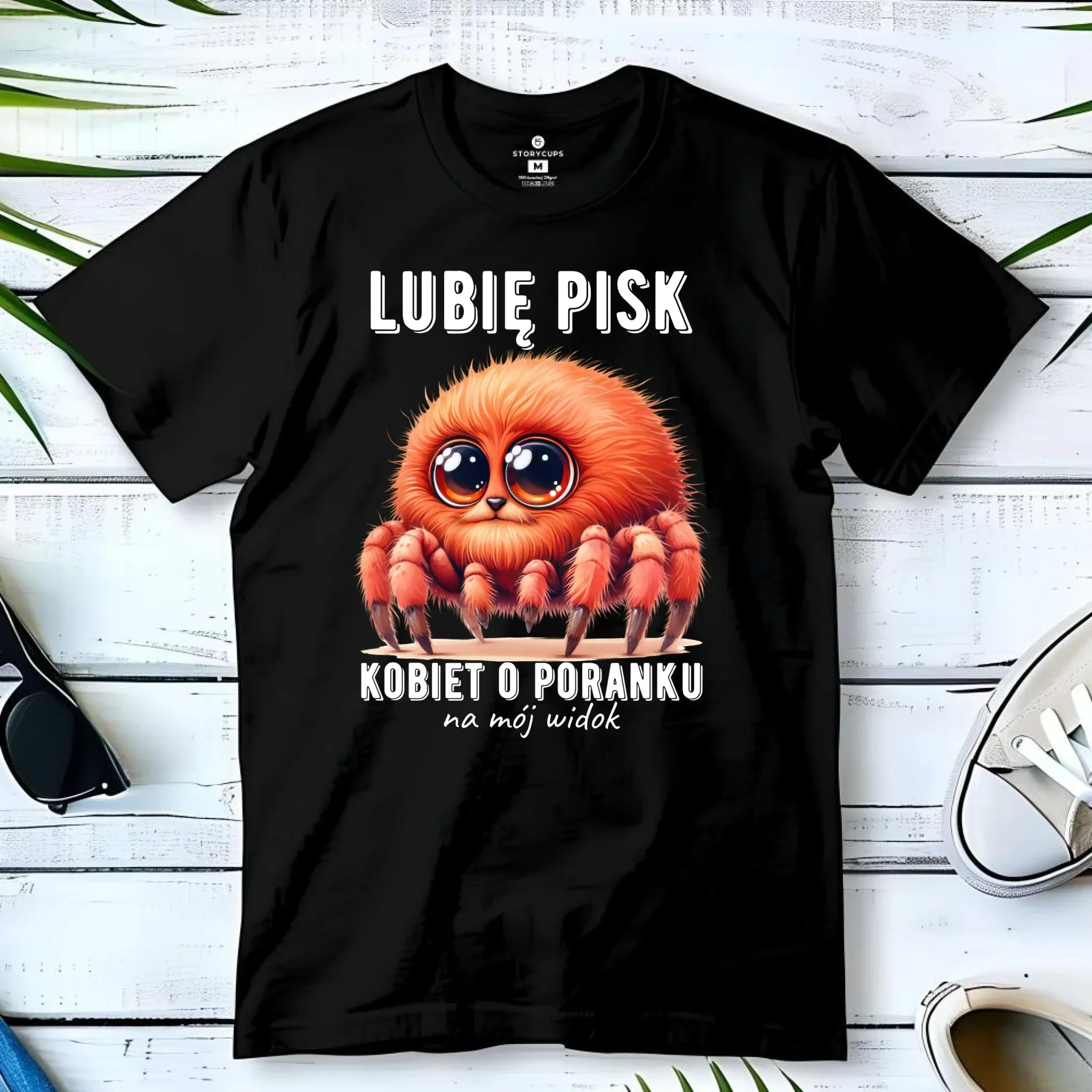 Koszulka męska - prezent dla chłopaka - Lubię pisk kobiet DCH14 - StoryCups.pl