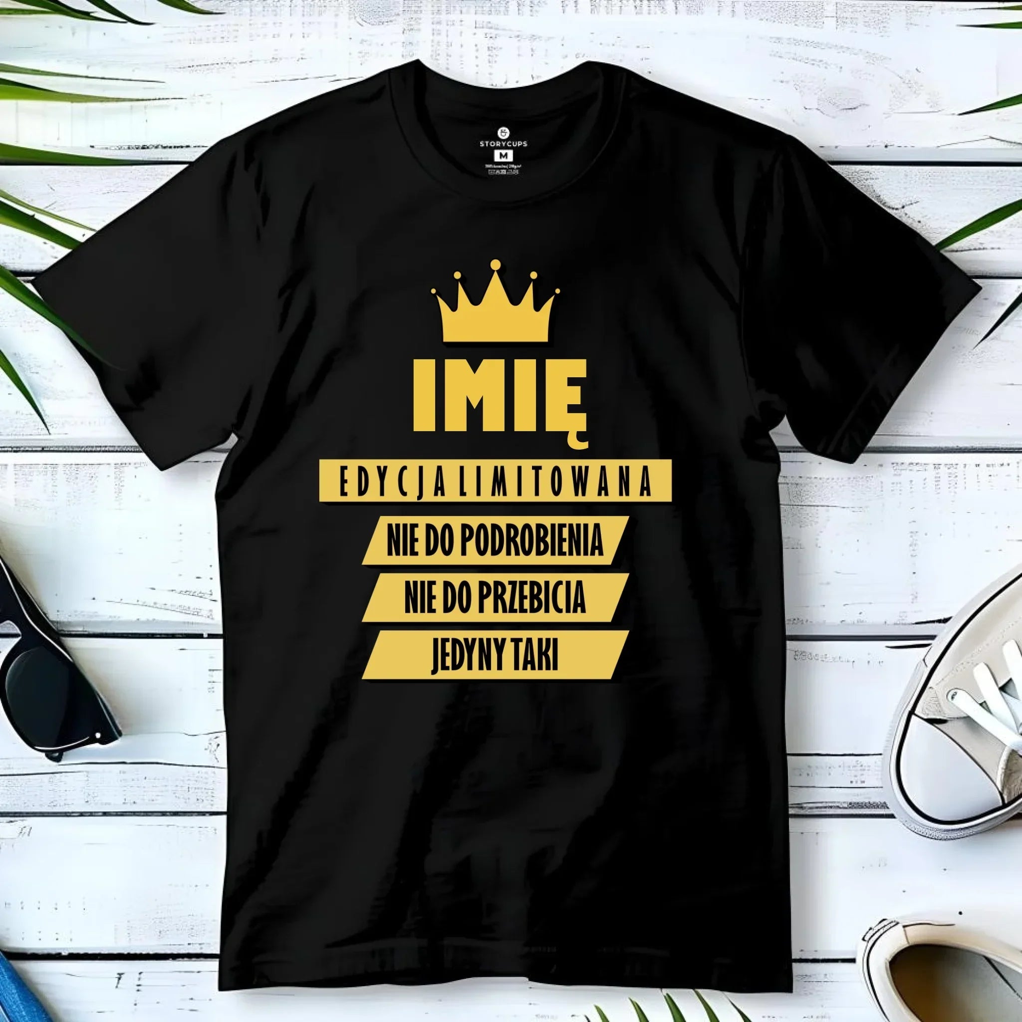 Koszulka męska - Edycja Limitowana - prezent dla niego - personalizowana DCH03 - StoryCups.pl