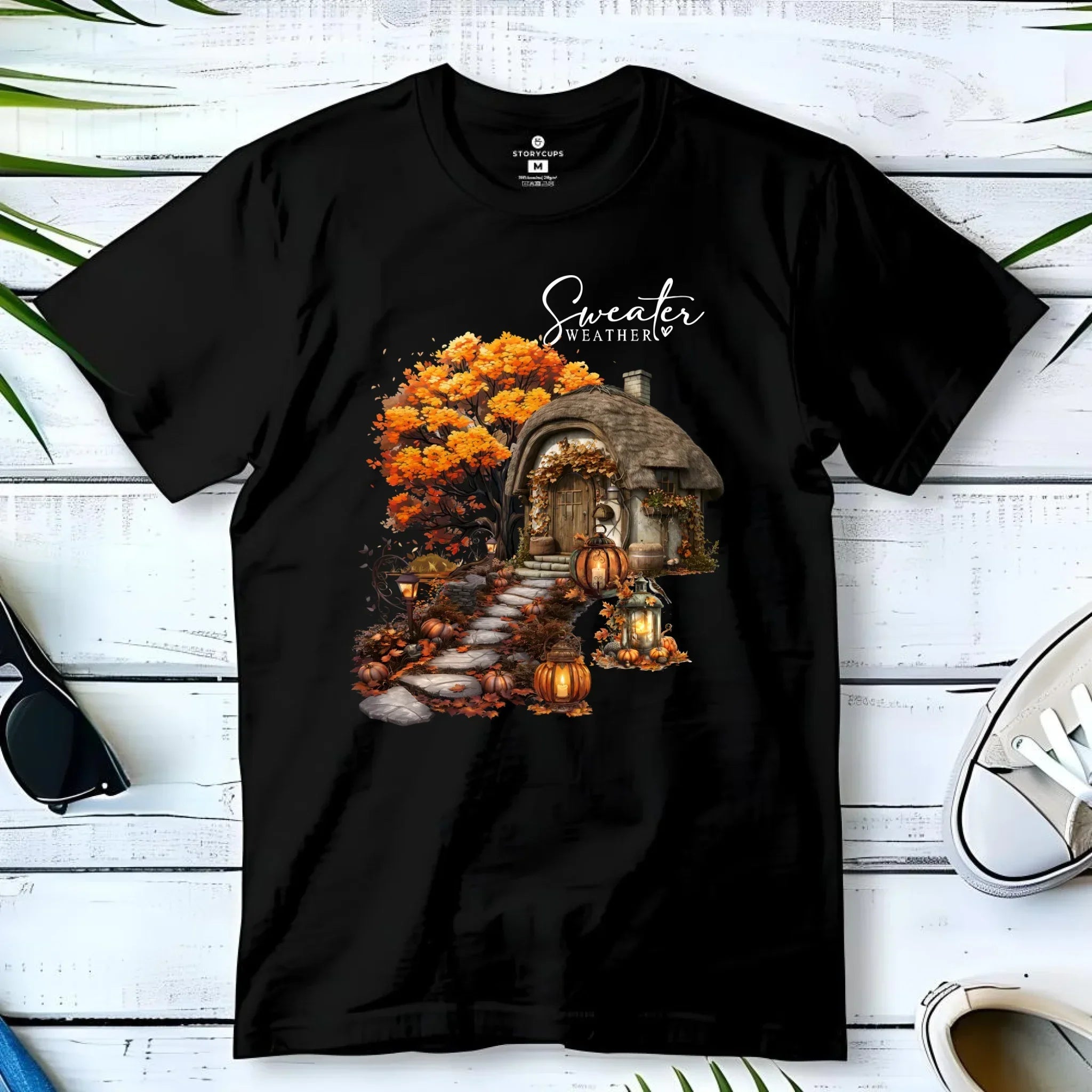 Koszulka męska jesienna - Sweater weather JS15 - StoryCups.pl