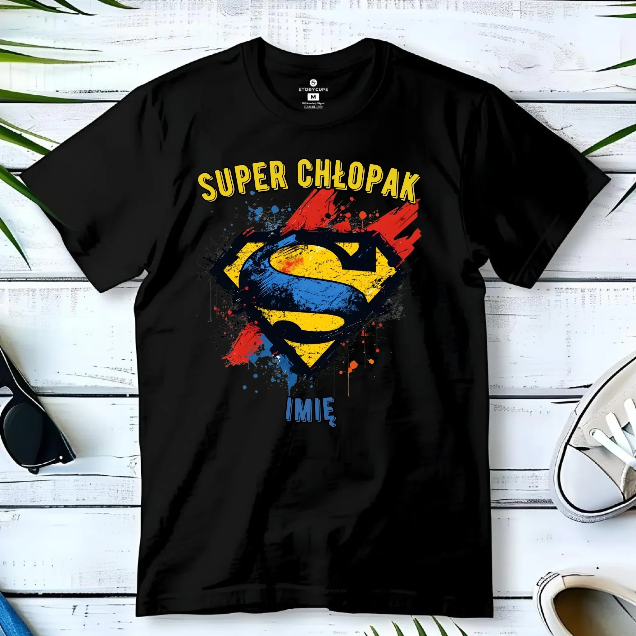 Koszulka męska - prezent na Dzień Chłopaka - Super Chłopak - personalizowana DCH18 - StoryCups.pl