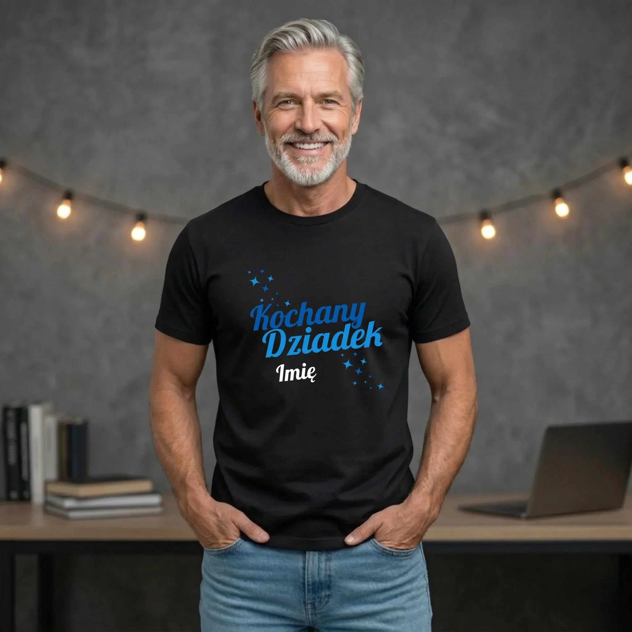 Koszulka dla dziadka - Kochany Dziadek - personalizowana D05 - StoryCups.pl