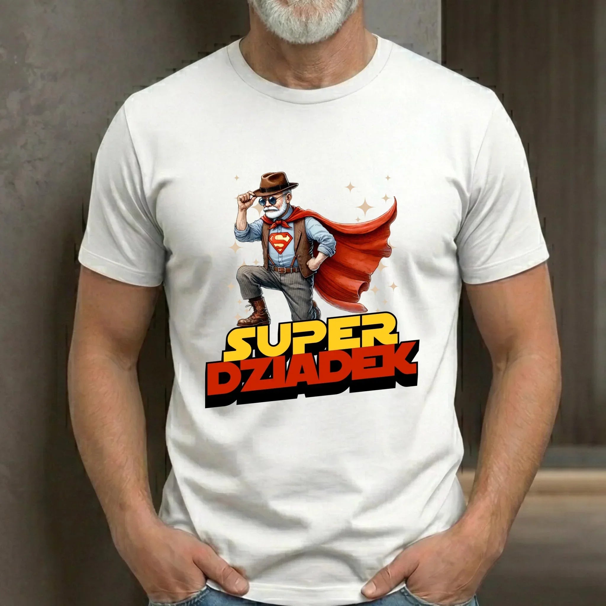 Koszulka dla dziadka - Super Dziadek D29 - StoryCups.pl