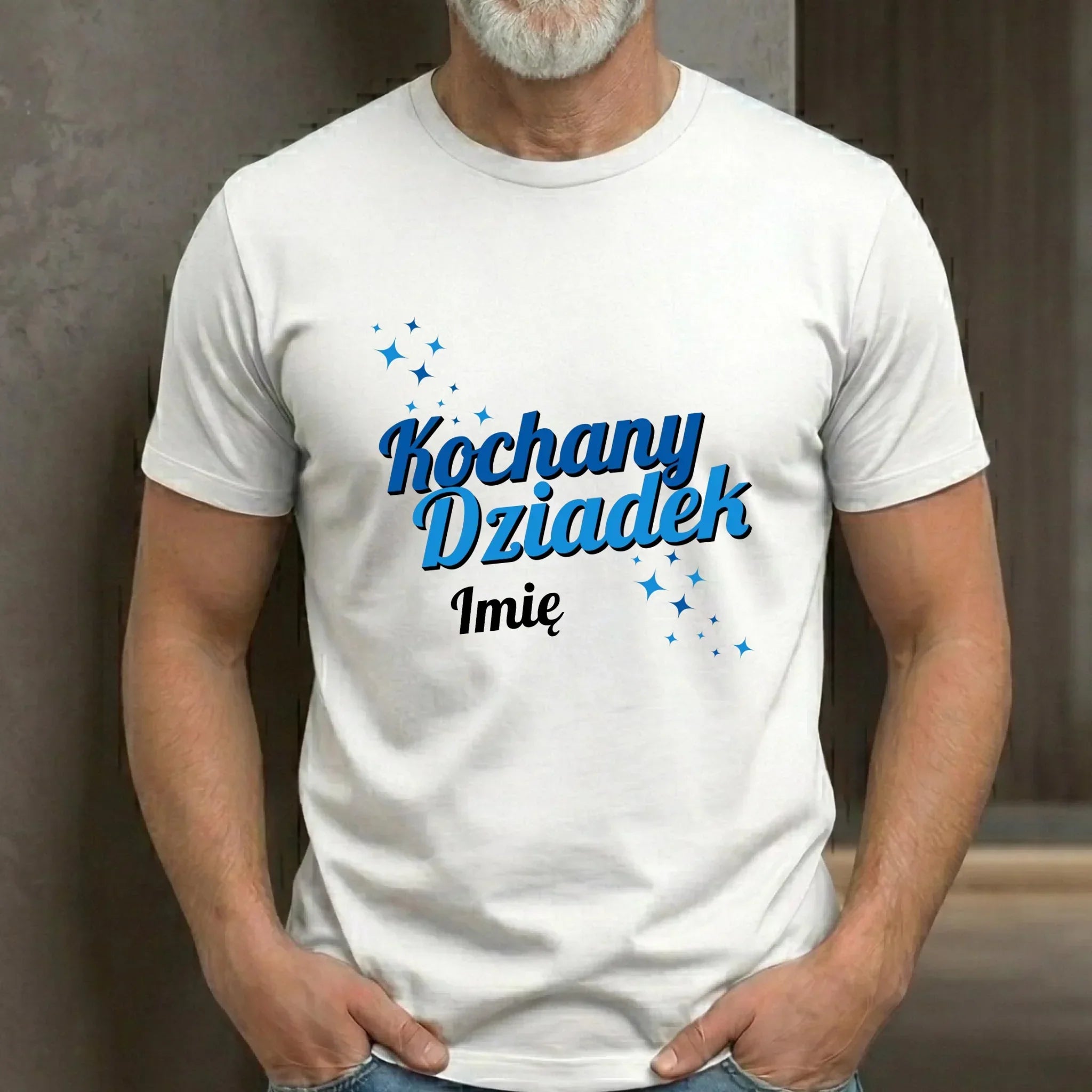 Koszulka dla dziadka - Kochany Dziadek - personalizowana D05 - StoryCups.pl