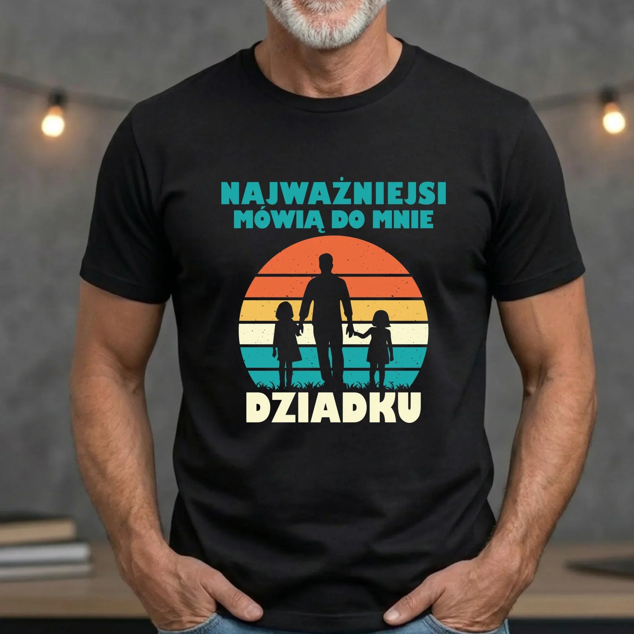 Koszulka dla dziadka - Najważniejsi mówią do mnie dziadku D34 - StoryCups.pl
