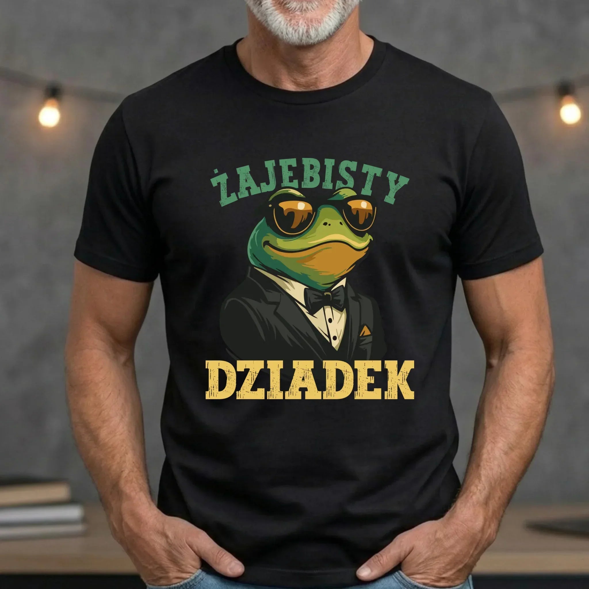 Koszulka dla dziadka - Żajebisty dziadek D42 - StoryCups.pl