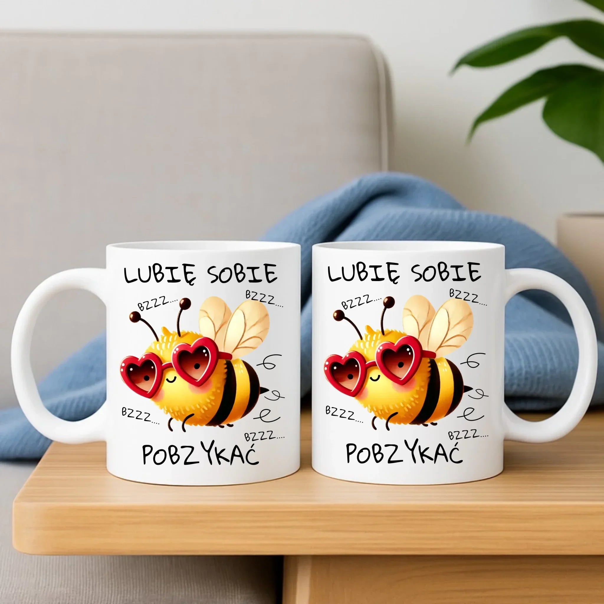 Zestaw poduszka i kubek - Lubię sobie pobzykać W51 - StoryCups.pl