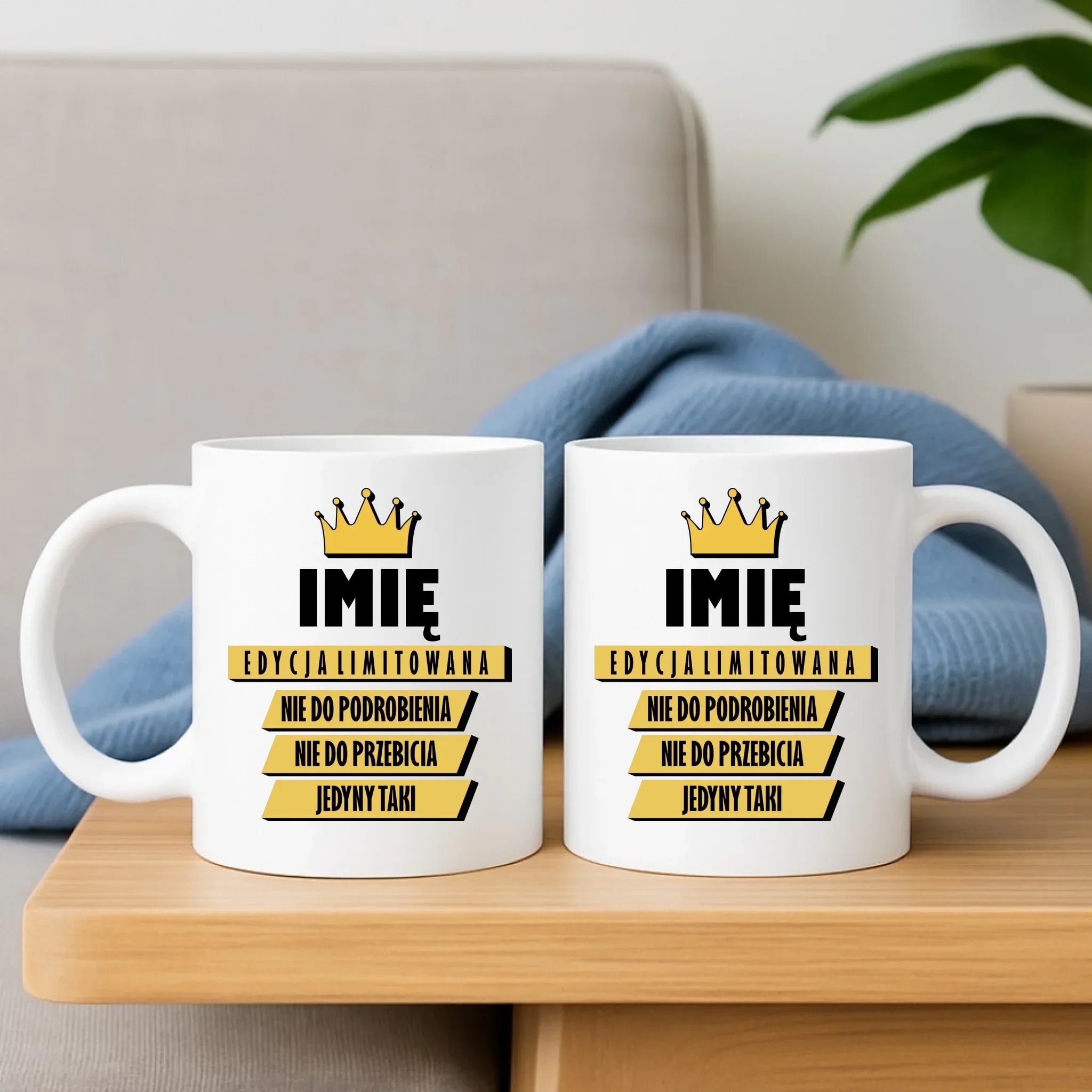 Zestaw poduszka i kubek - Edycja Limitowana prezent dla niego - personalizowany DCH03 - StoryCups.pl