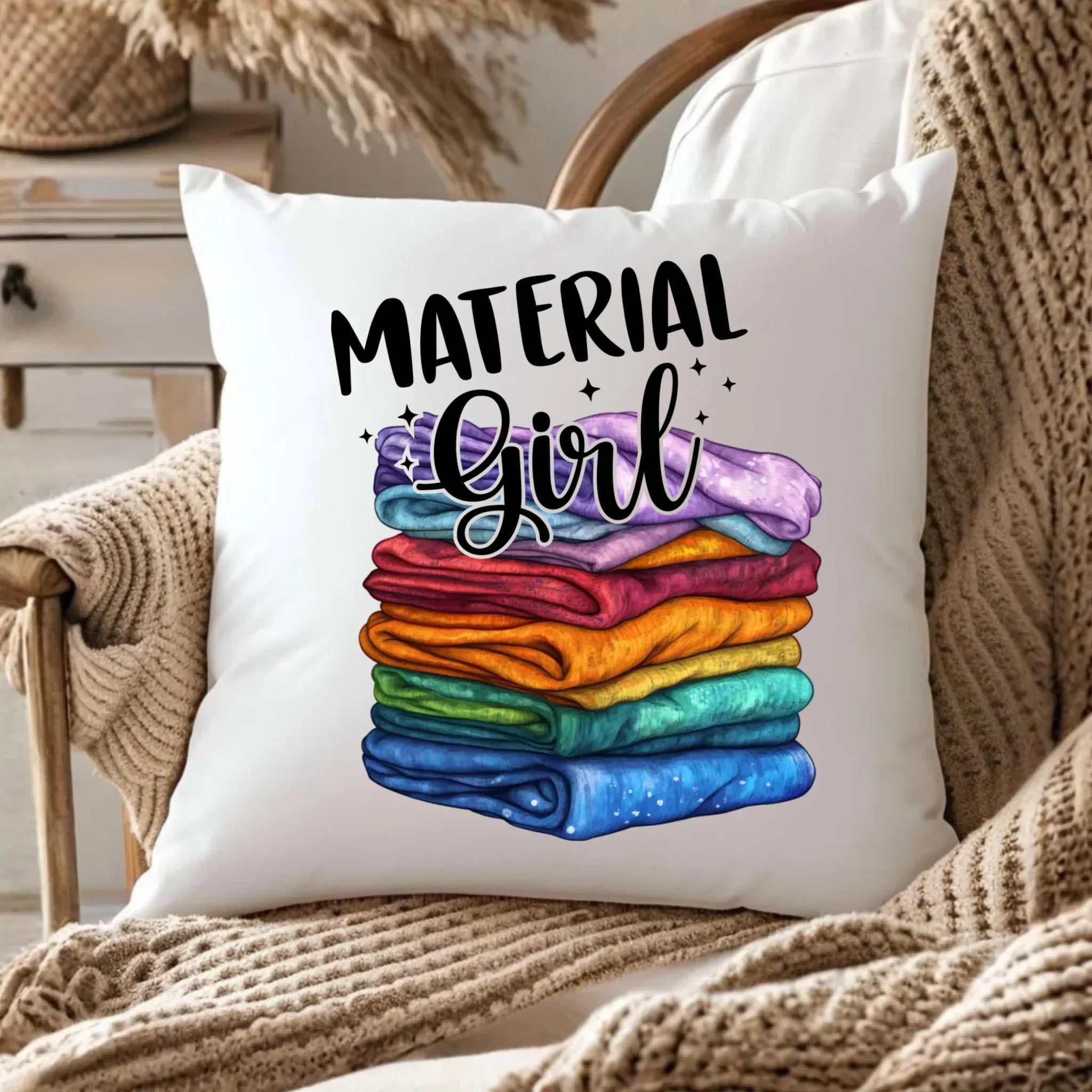 Poduszka szyciowa - prezent dla krawcowej - Material Girl HS02 - StoryCups.pl