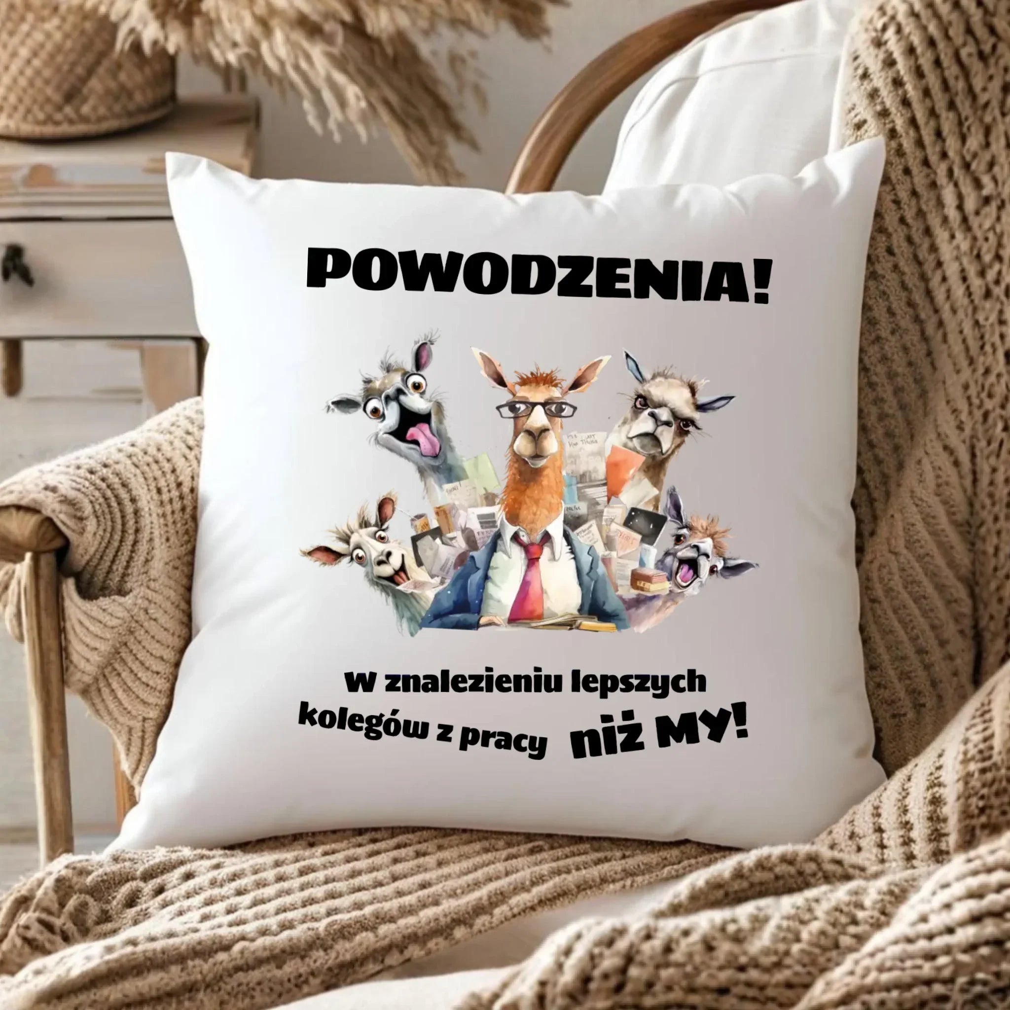 Poduszka na odejście z pracy - Powodzenia w znalezieniu lepszych kolegów OP08 - StoryCups.pl