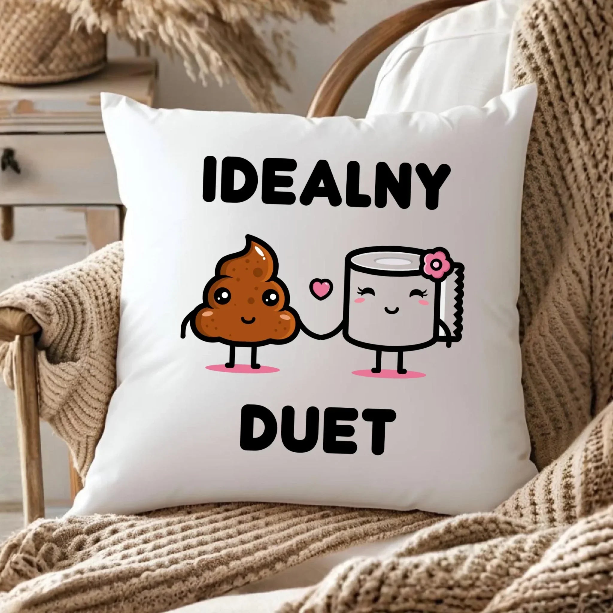 Poduszka dla par - Idealny Duet W92 - StoryCups.pl