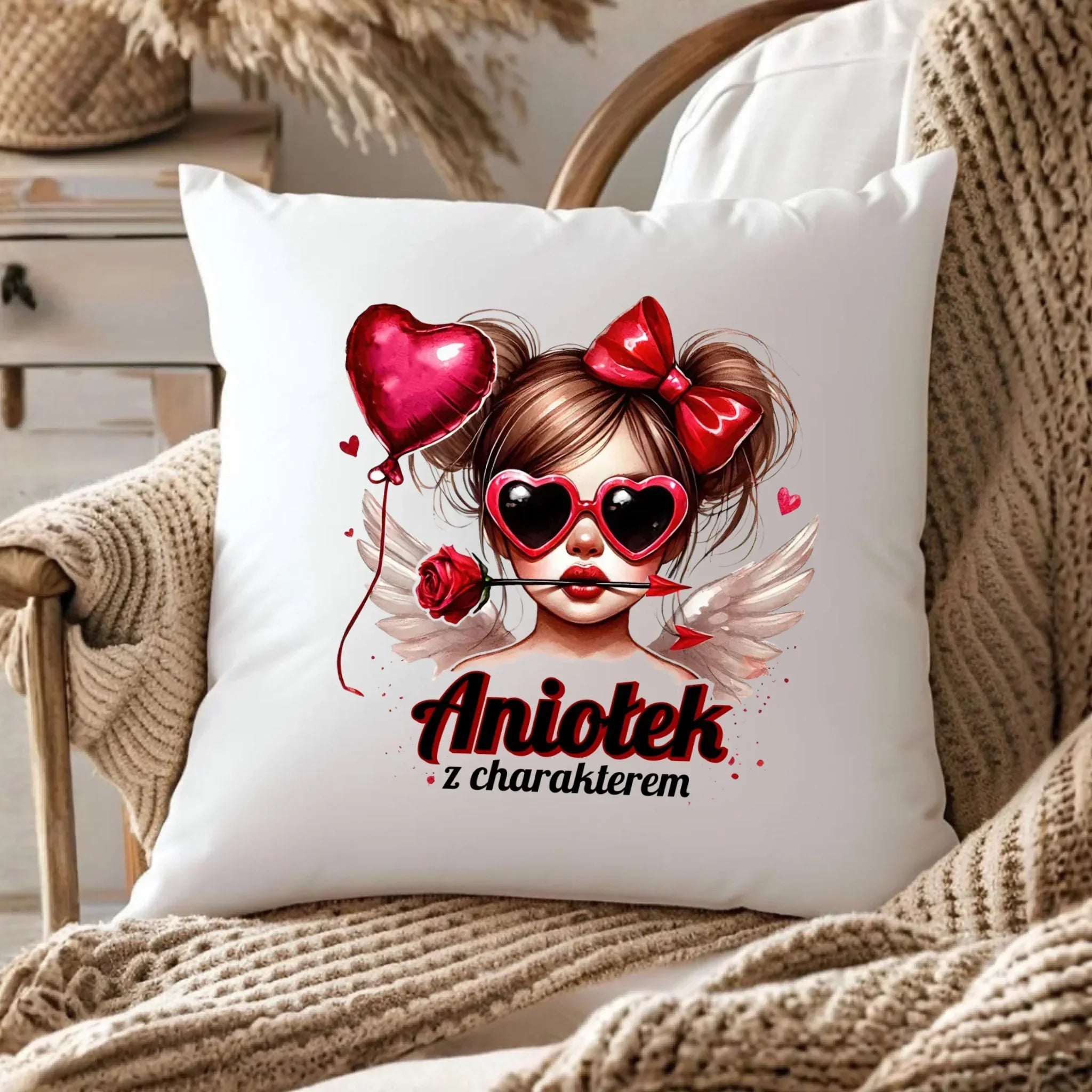 Poduszka - Aniołek z charakterem W58 - StoryCups.pl