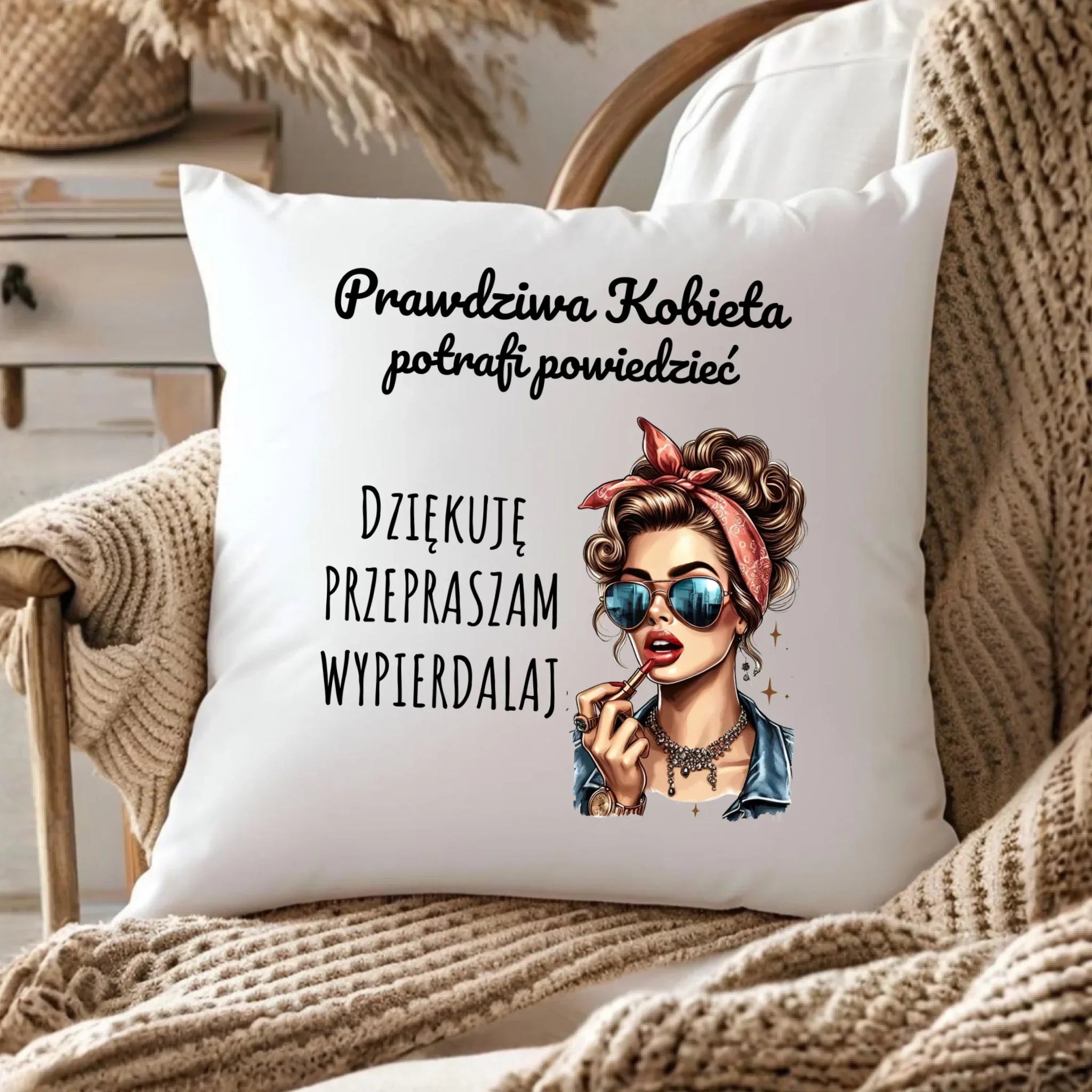 Poduszka - Prawdziwa kobieta - bez cenzury DZ15 - StoryCups.pl
