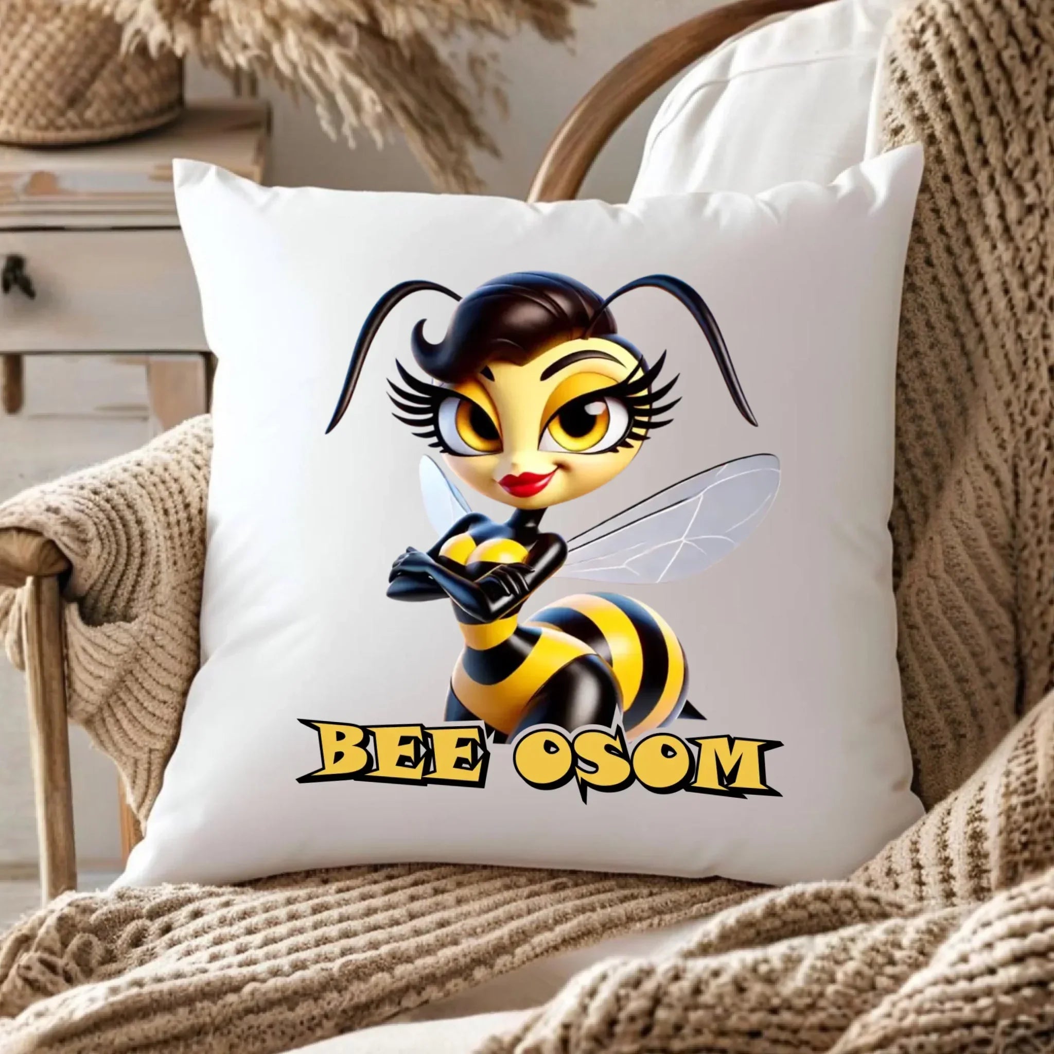 Poduszka - Bee Osom - Jestem niesamowita DZ11 - StoryCups.pl