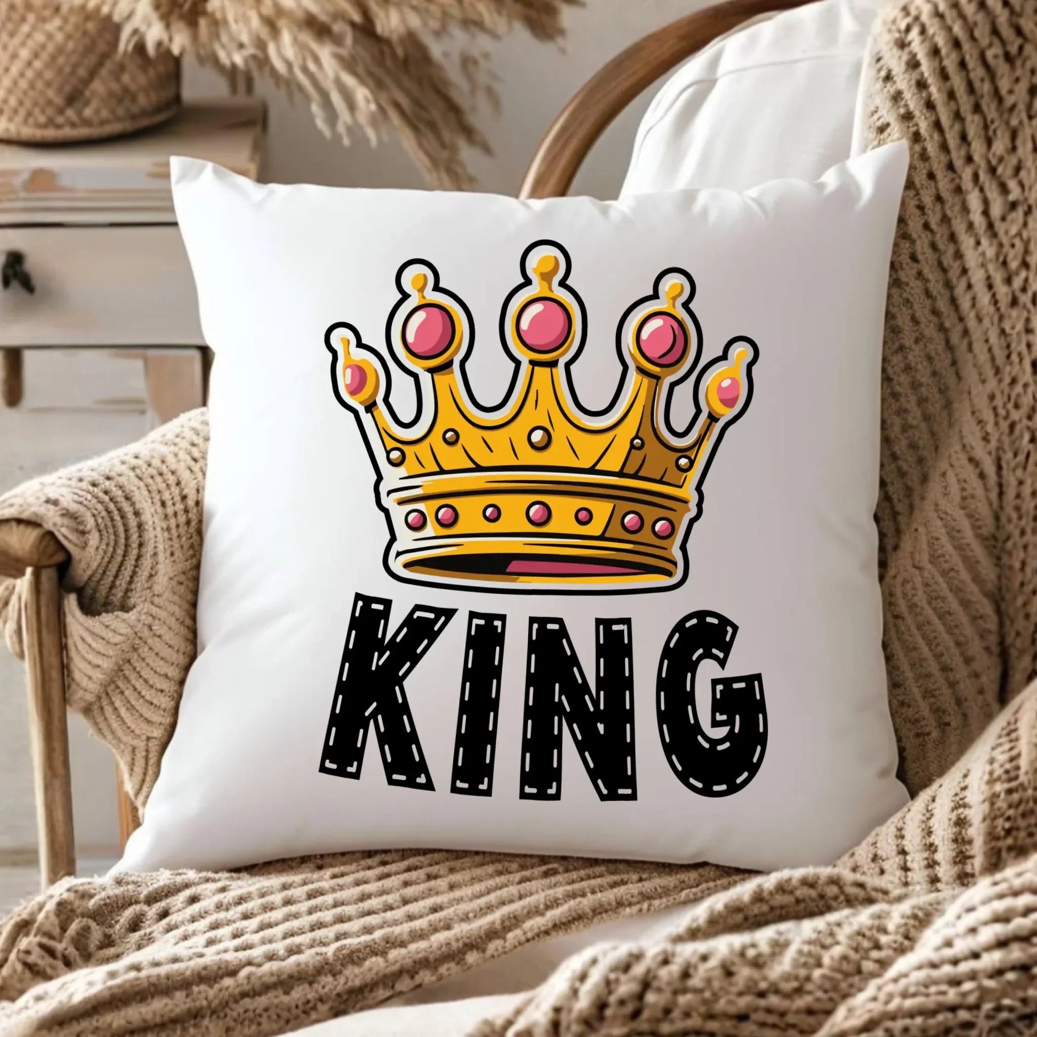 Poduszka dla niego - King W41 - StoryCups.pl