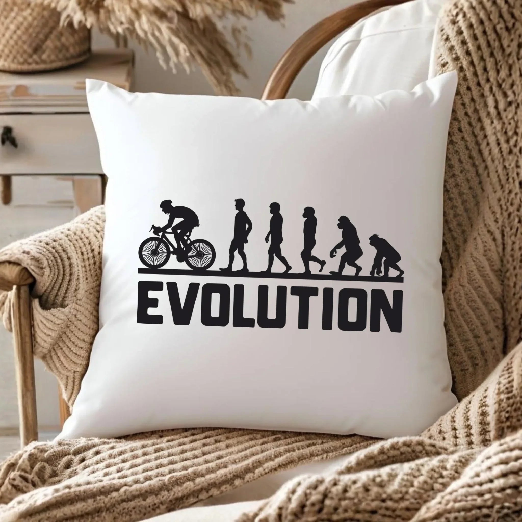Ewolucja rowerzysty | Poduszka dla rowerzysty HR04 - StoryCups.pl