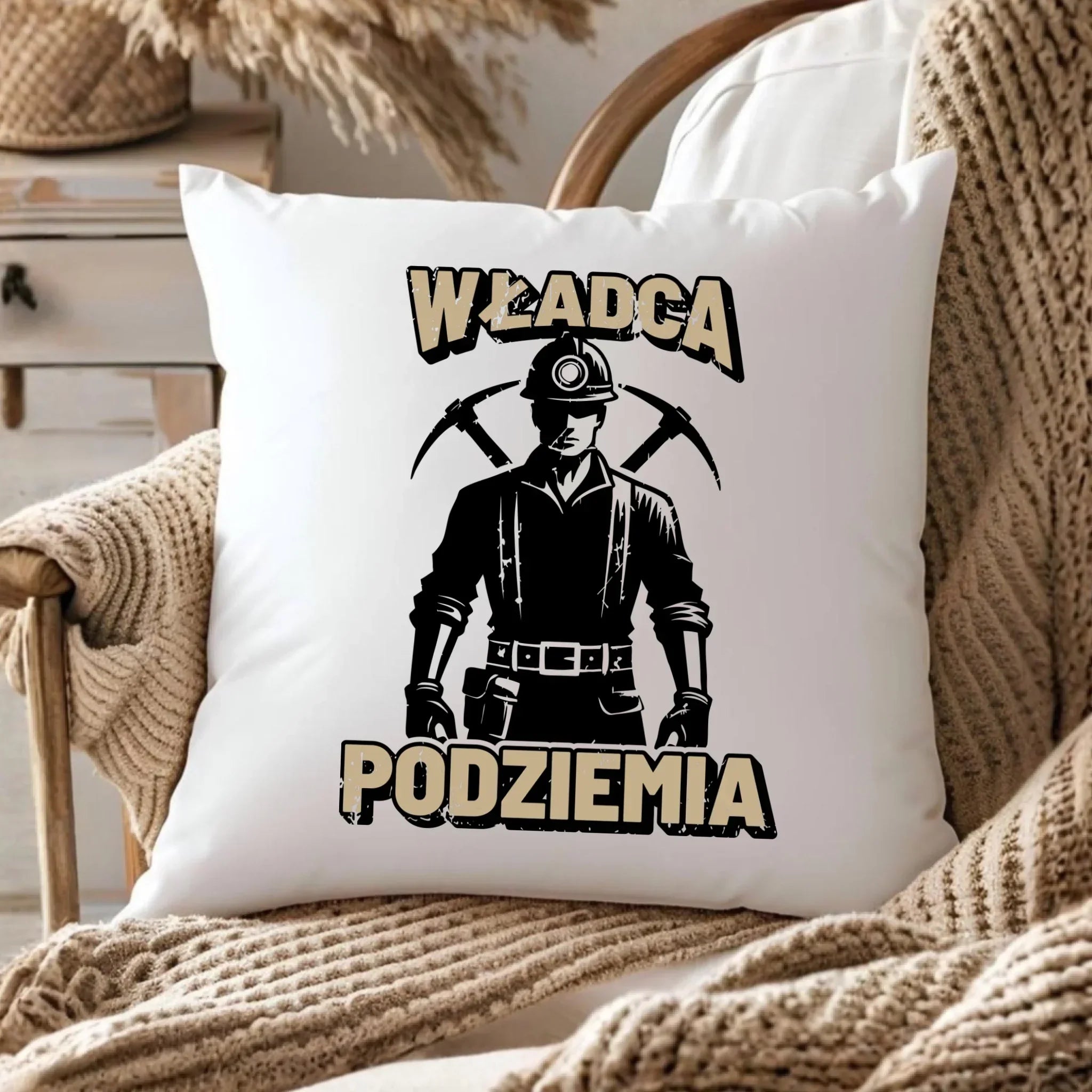 Poduszka - prezent dla górnika - Władca podziemia G25 - StoryCups.pl